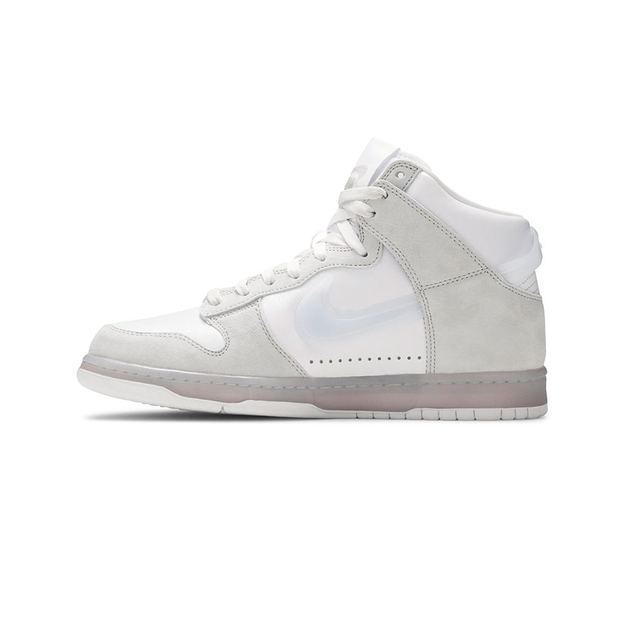 Nike Dunk High Slam Jam 'White Pure Platinum' Sneakers (2020) - Men's Basketball Shoes for Streetwear & Casual Style
