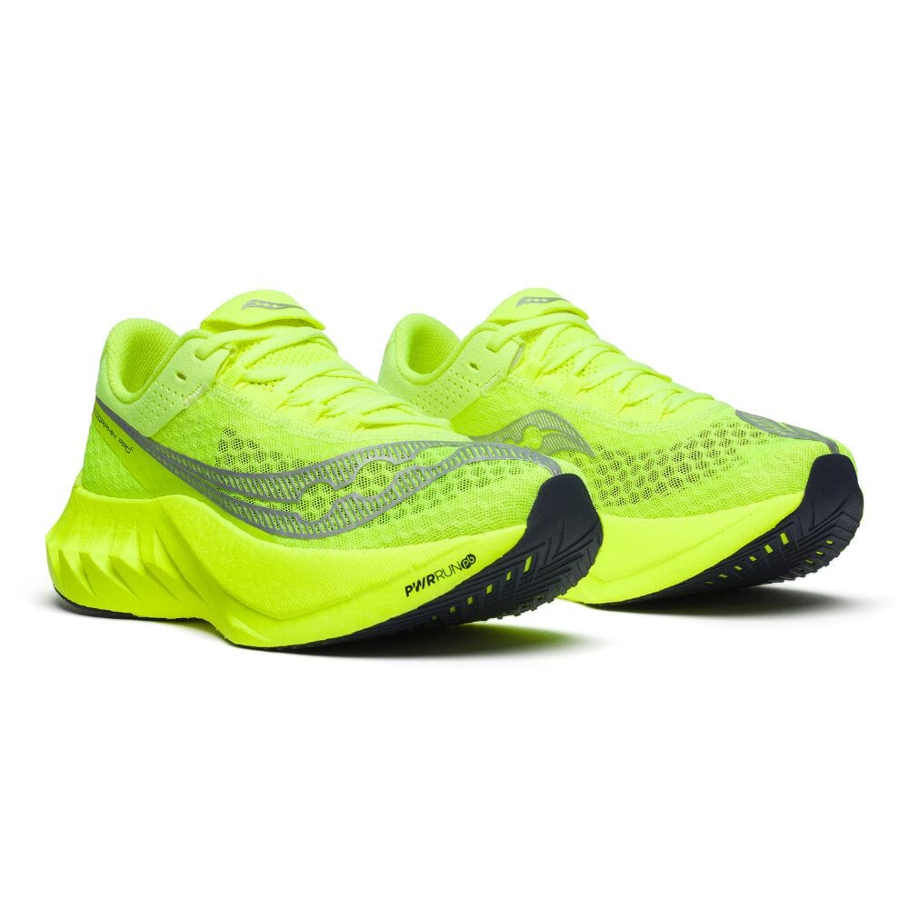 Saucony Women's Endorphin Pro 4 Running Shoes - Lightweight Carbon Fiber Racing Sneakers for Marathon & Road Racing - Perfect for Long Distance Training & Competitive Running