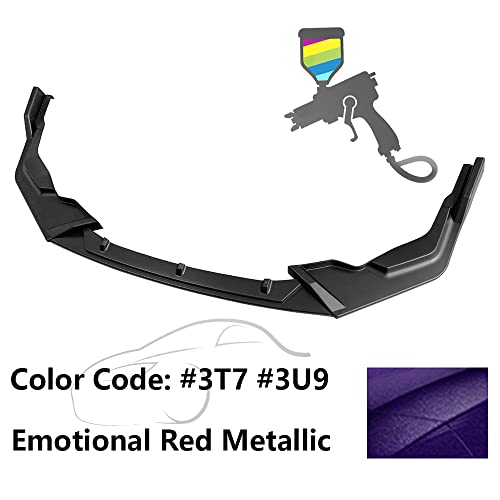 Painted #3T7, 3U9 Emotional Red Metallic