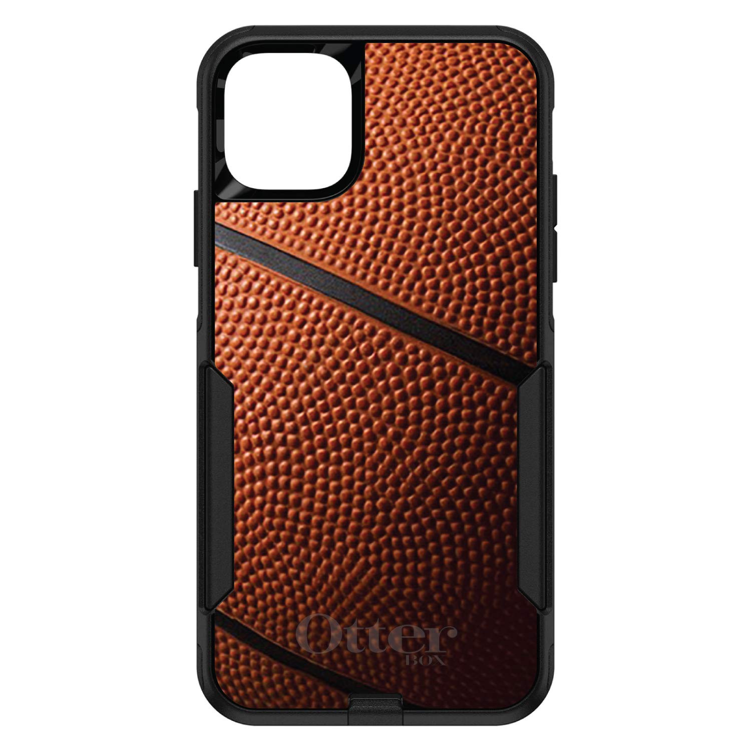 DistinctInk iPhone 13 Pro MAX Case (6.7 Inch) - Shockproof Protective Cover with Basketball Design - Durable Replacement for OtterBox Commuter - Perfect for Basketball Fans & Outdoor Activities