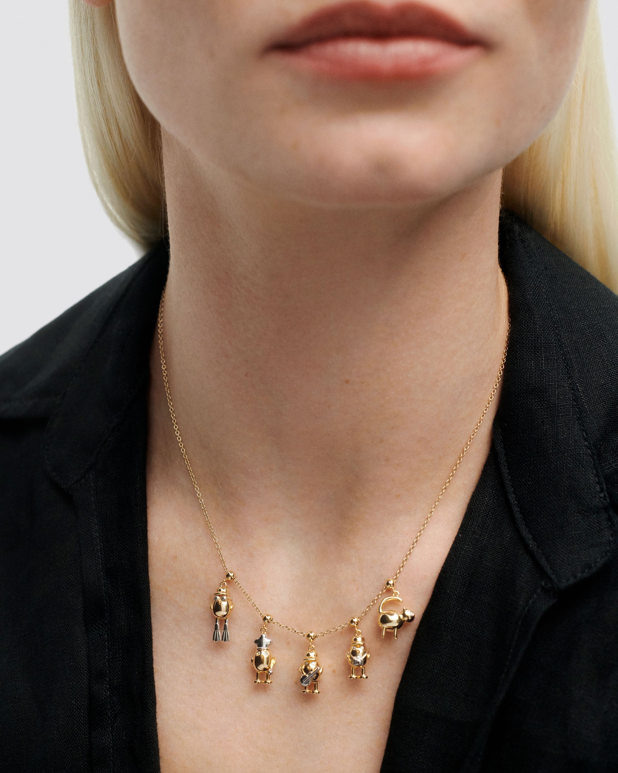 Cat Charm Necklace - Cute Cat Pendant Jewelry for Women & Girls - Perfect for Gifts, Parties & Everyday Wear