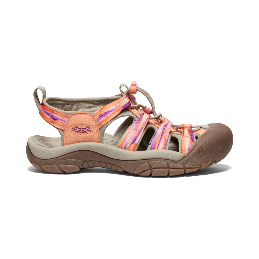 Women's Newport H2 Sandals in Papaya Punch/Prism - Comfortable Water Shoes for Beach, Pool & Outdoor Activities