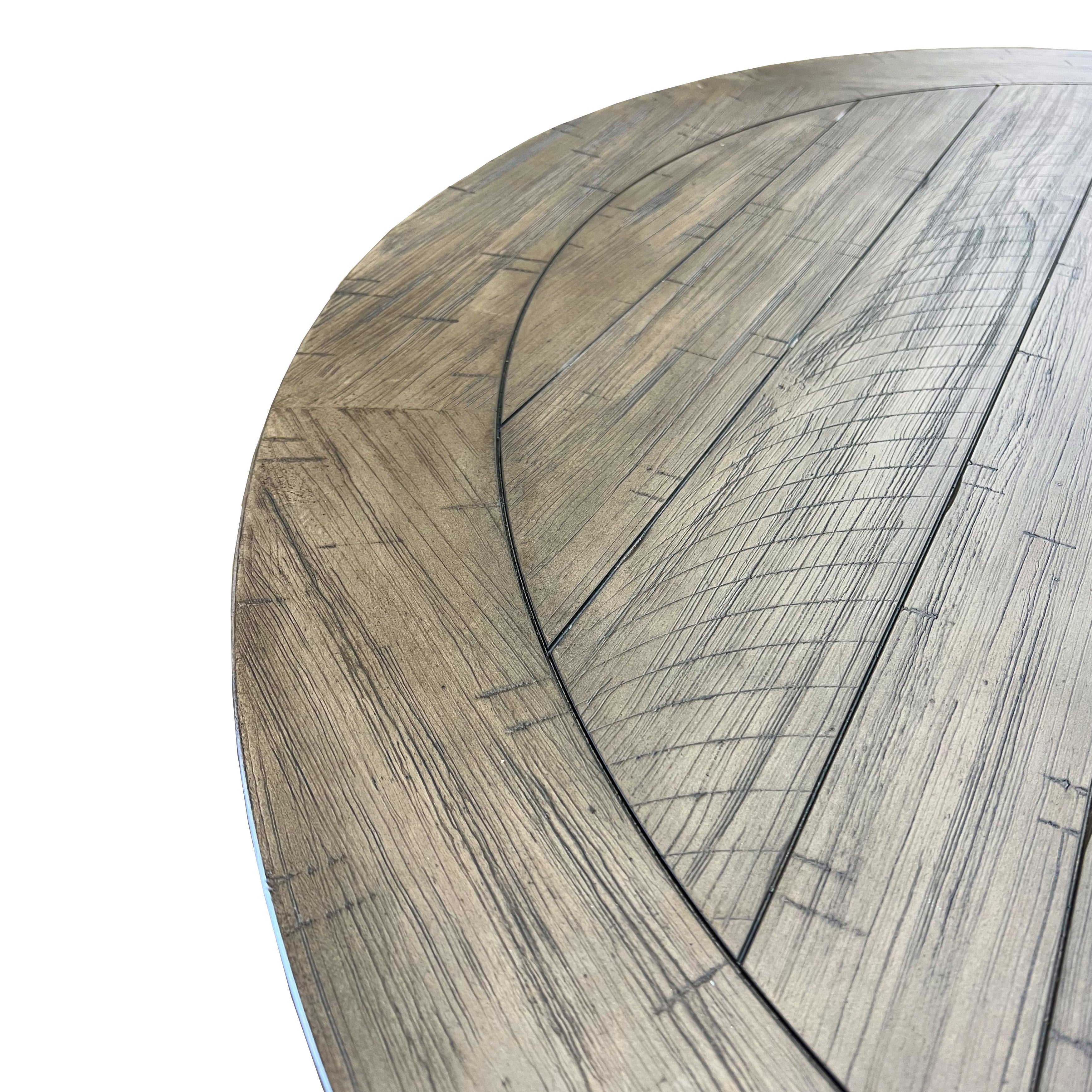 Roundhill Furniture Harola Round Pedestal Dining Table with 18