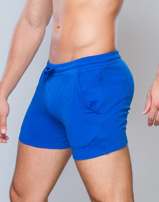 Supawear Men's 4-Pack Cotton Jersey Shorts - Soft Breathable Casual Shorts for Summer, Gym, Lounge & Outdoor Activities