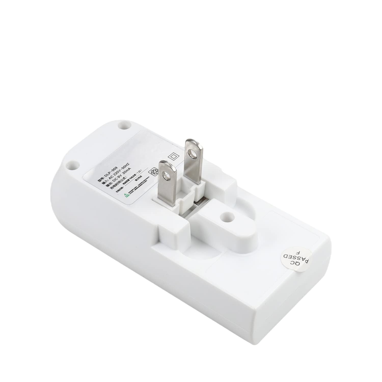 Fielect 9V Rechargeable Battery Charger with 20mA Capacity - US Plug Wall Charger for Smoke Detectors, Guitar Pedals & Electronic Devices