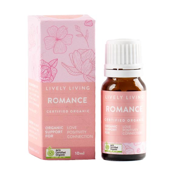 Romance Organic Essential Oil 10ml - 100% Pure Aromatherapy Oil for Relaxation, Massage & Diffuser - Perfect for Stress Relief, Spa & Home Fragrance