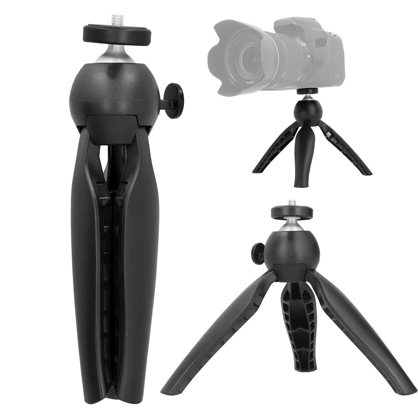 Compact Tabletop Tripod with 1/4