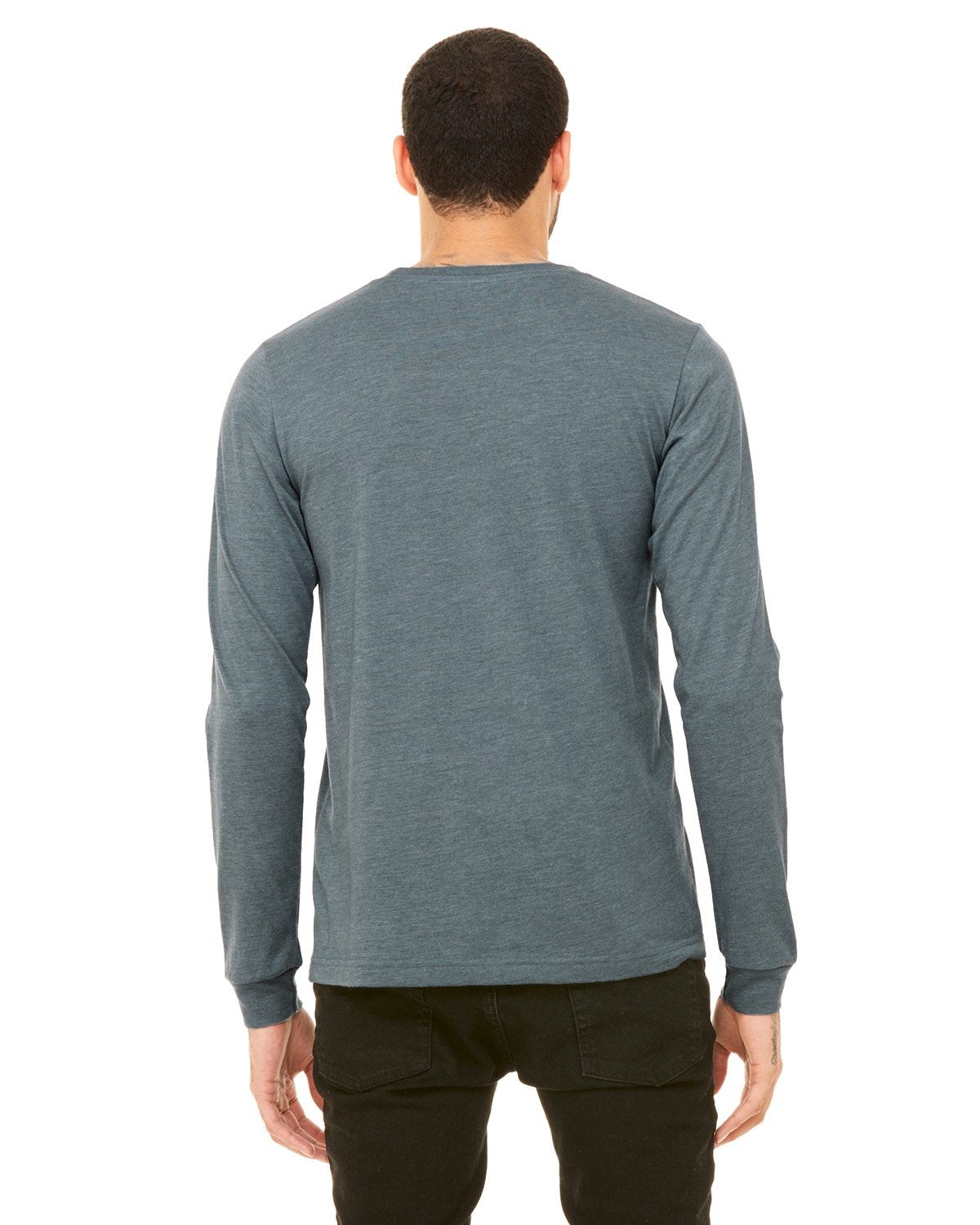 Bella + Canvas 3501 Unisex Jersey Long Sleeve T-Shirt - Soft Cotton Crewneck Tee for Men & Women - Perfect for Casual Wear, Layering & Everyday Comfort