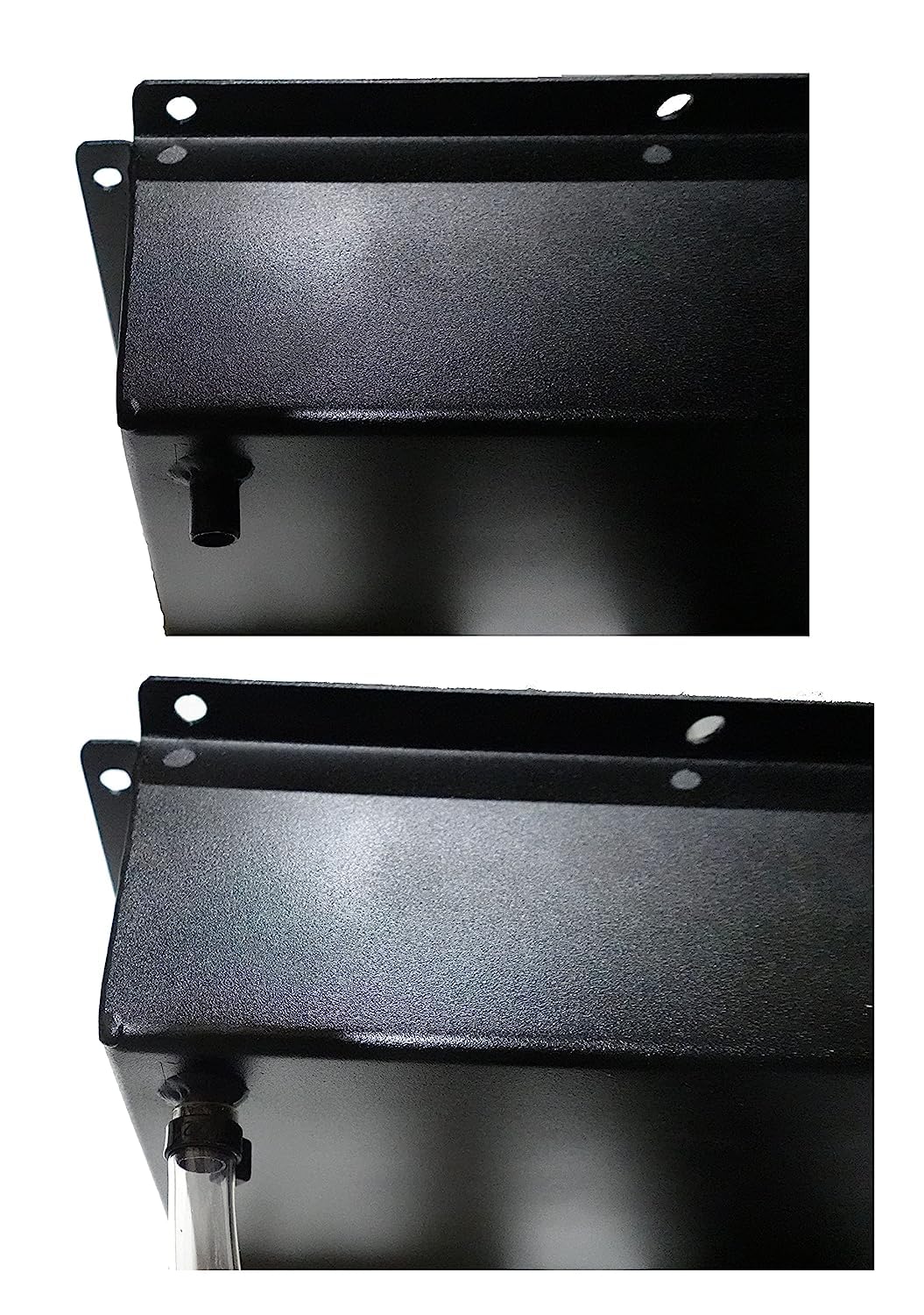Baldwin Iron Works Recessed Trolling Motor Foot Pedal Pan Tray - Heavy Duty Aluminum Boat Accessory for Fishing & Marine Use (Tray Only)