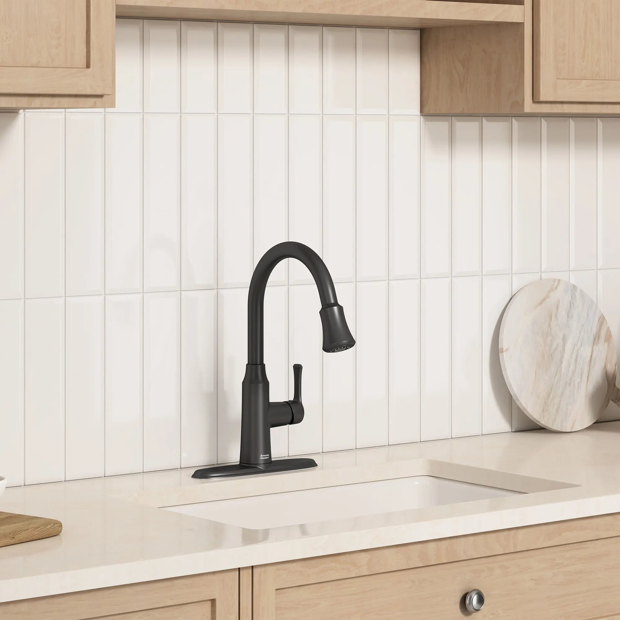 Ellis Pull Down Kitchen Faucet - Modern Stainless Steel Single Handle Sprayer with High Arc Spout for Easy Cleaning | Perfect for Home Kitchen Sink, Dishwashing & Food Prep