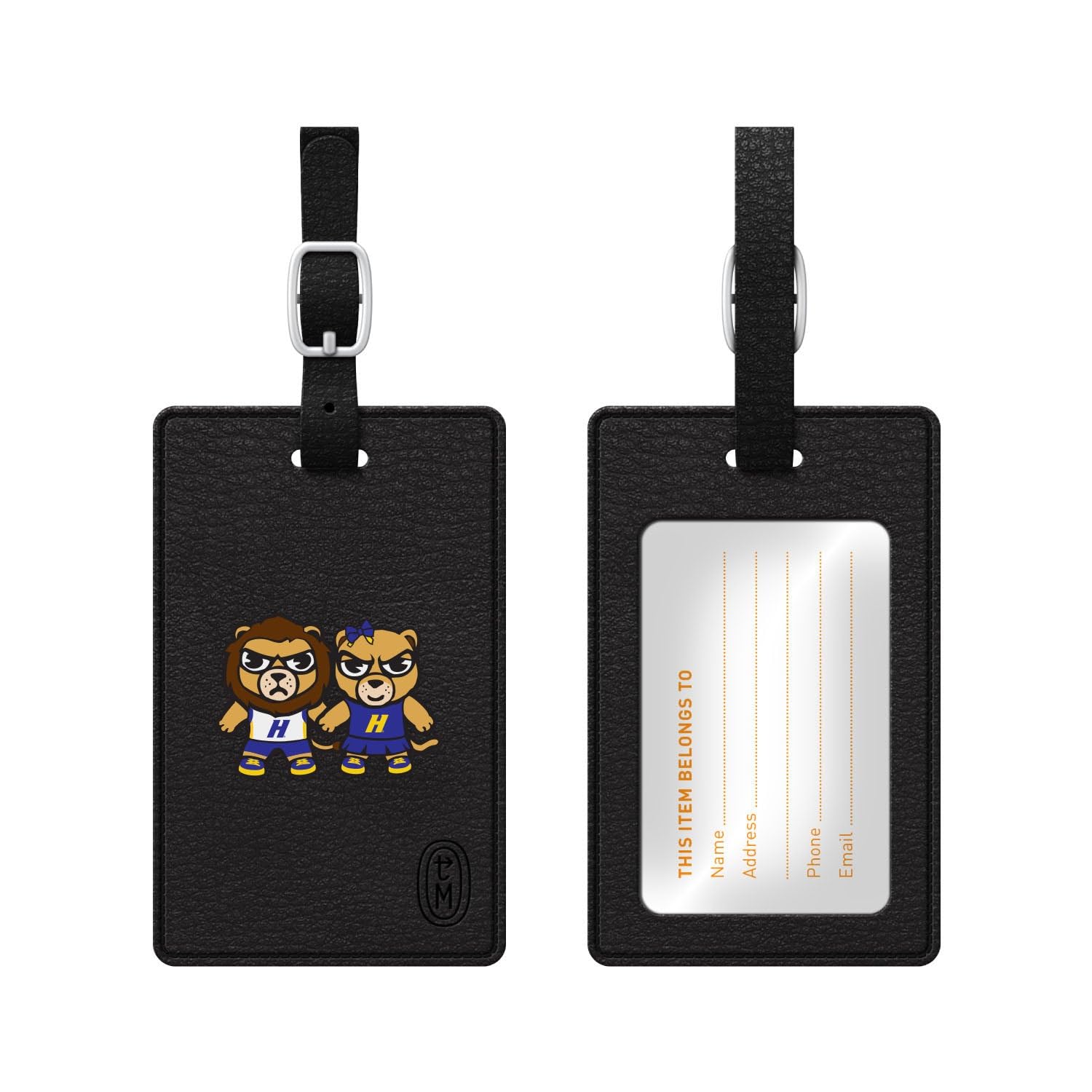 Hofstra University Tokyodachi Classic Luggage Tag - Durable Travel ID Tag for Suitcases, Bags & Backpacks - Perfect for College Students, Alumni & Travelers