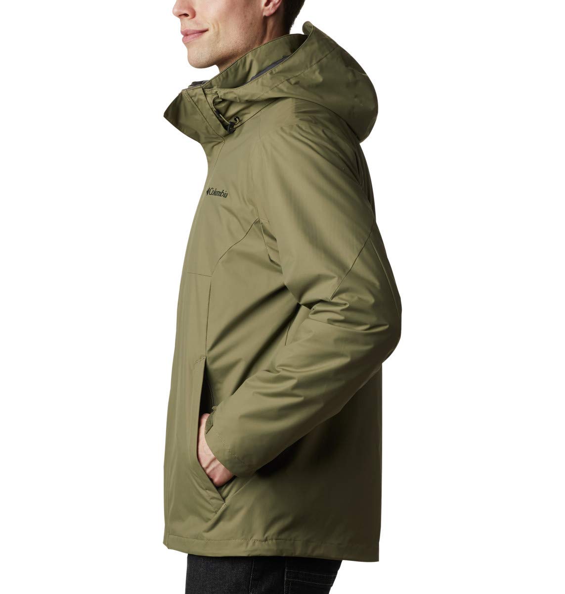 Columbia Men's Eager Air Interchange 3-in-1 Waterproof Jacket - Lightweight Winter Coat for Hiking, Camping & Outdoor Activities