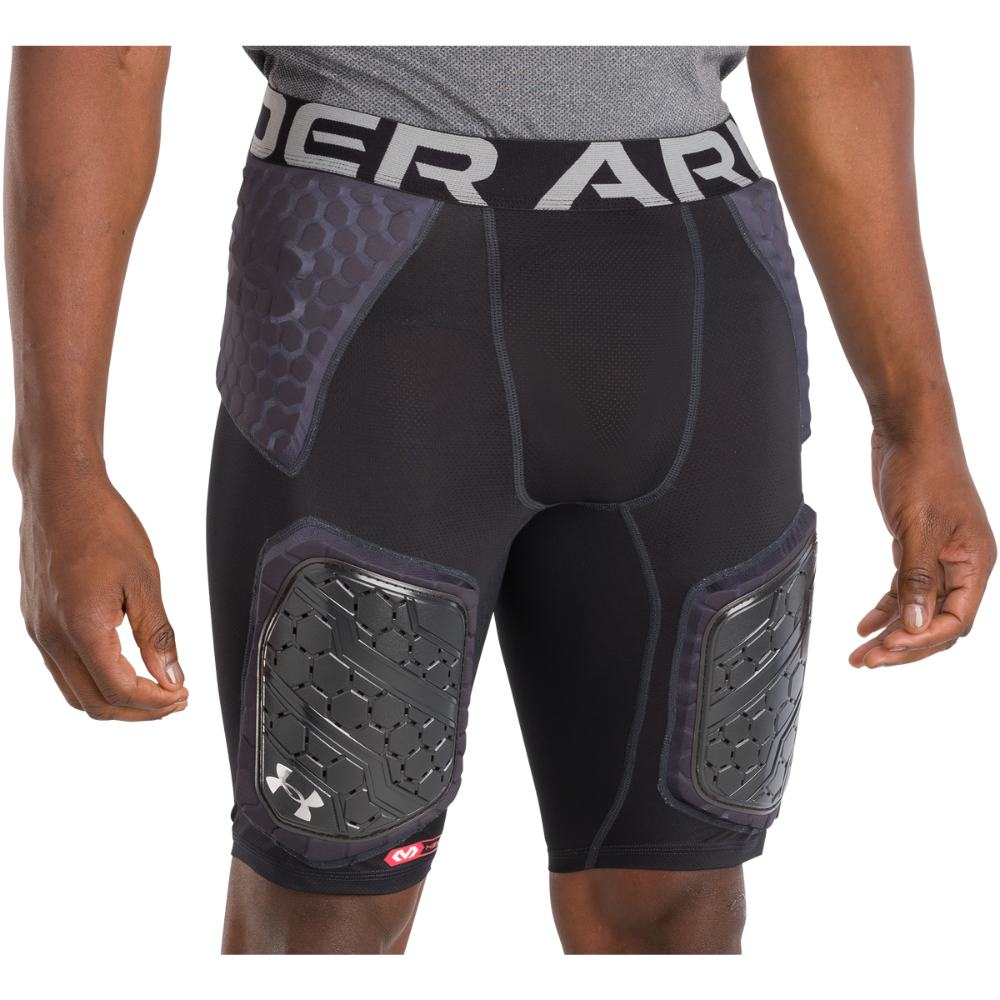 Men's Under Armour Gameday Armour Pro 5 Pad Girdle - Football Compression Shorts with Protective Padding for Training & Games