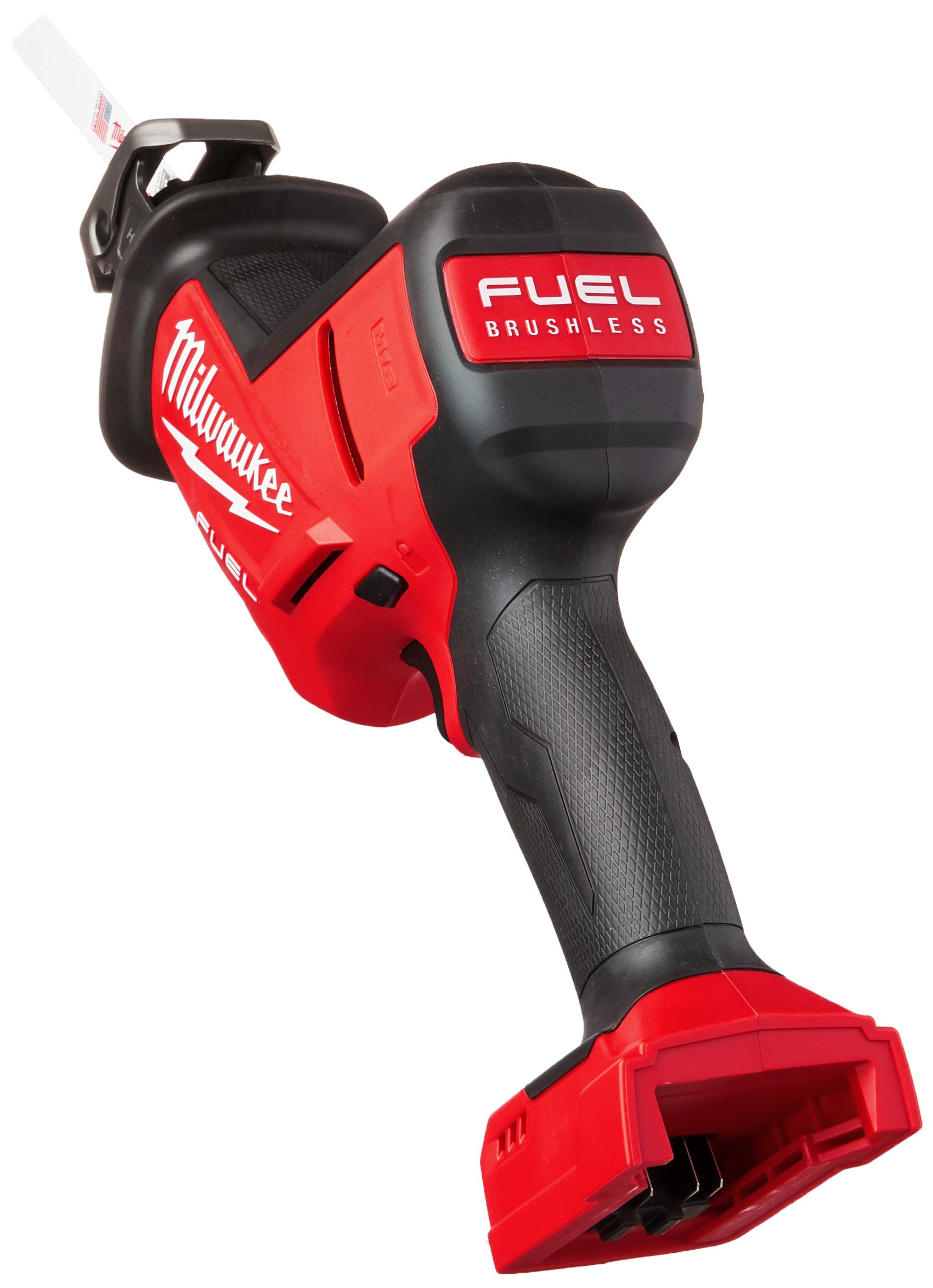 Milwaukee 2719-20 M18 Fuel Hackzall Reciprocating Saw (Bare Tool) - Red & Black - Cordless Power Tool for Cutting Wood, Metal & PVC - Perfect for Construction, Demolition & DIY Projects