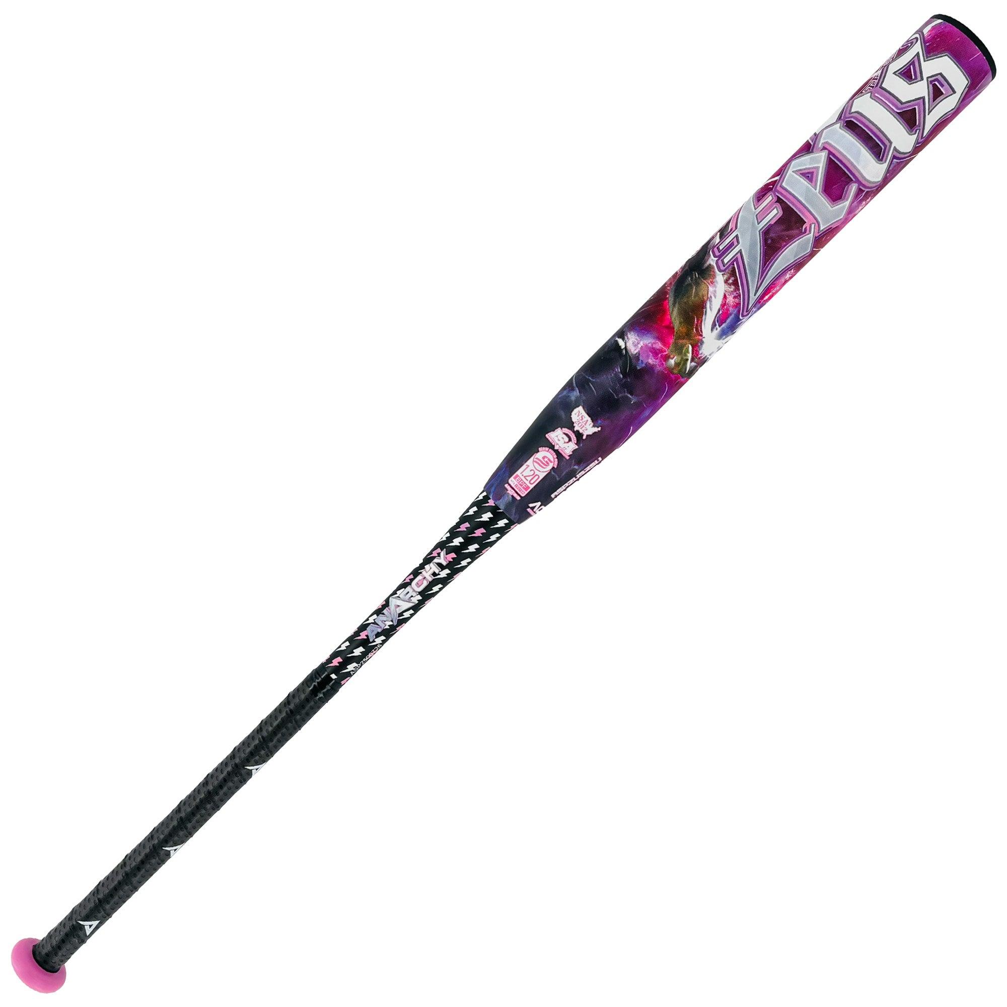 2025 Anarchy Zeus End Load USSSA Slowpitch Softball Bat - High Performance Baseball Bat for Power Hitters - Perfect for League Games & Home Run Tournaments (Model: ASPZUS25U)