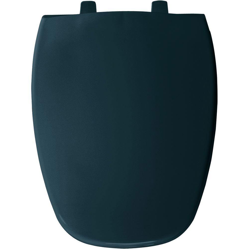 Bemis Elongated Closed Front Toilet Seat in Verde Green - Durable & Comfortable Bathroom Upgrade for Home & Commercial Use