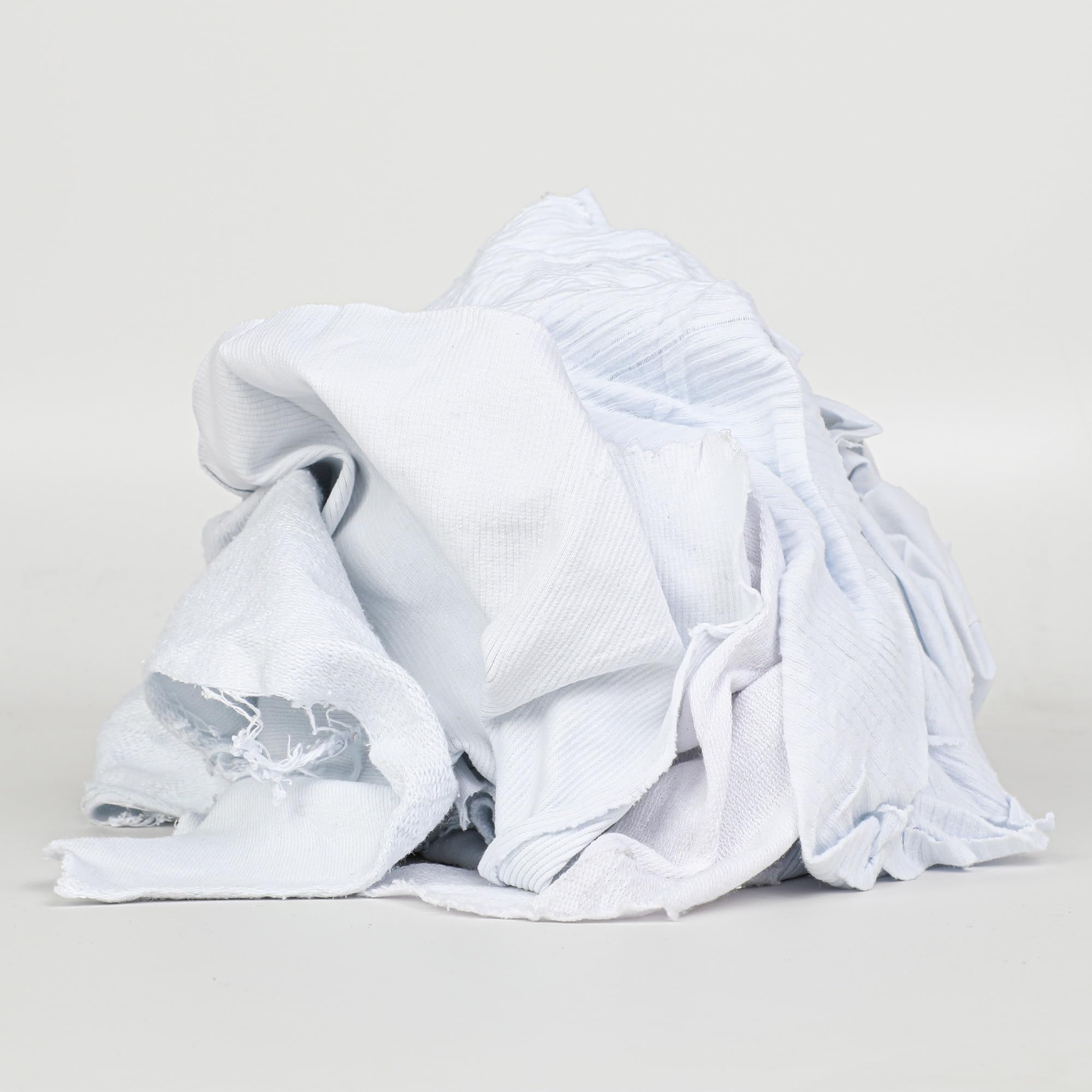 **Arkwright Professional Cotton Cleaning Cloths - 50 lb Box, Low Lint & Streak-Free - Multipurpose Rags for Stain, Paint, Wood & Grease Removal - White - Perfect for Workshops, Garages & Industrial Cleaning**