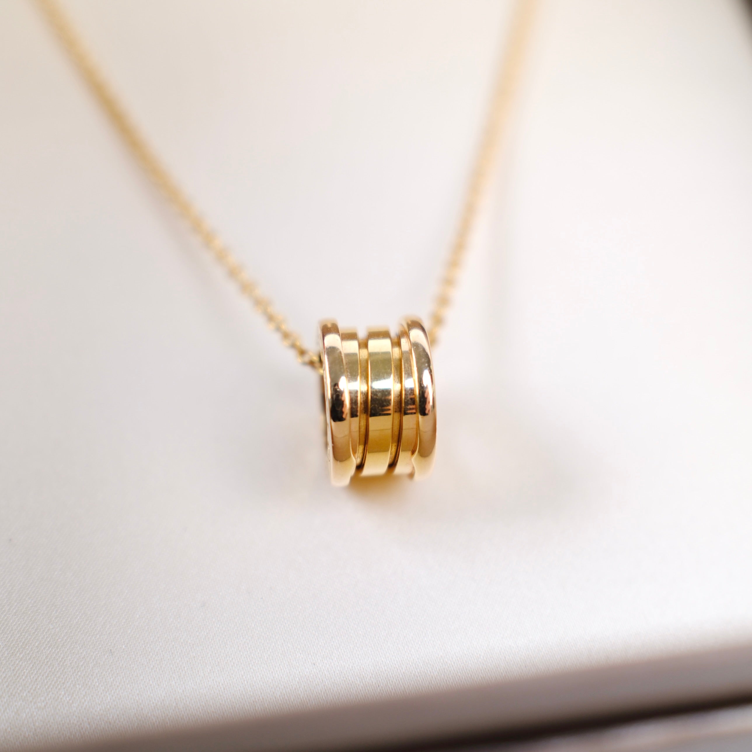 Bvlgari B Zero1 Necklace 18K Yellow Gold Luxury Jewelry for Women - Perfect for Gifts, Parties & Special Occasions
