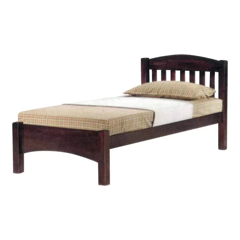 Elisee Solid Wood Bed Frame - Queen Size, Sturdy & Elegant Platform Bed with Headboard - Perfect for Master Bedroom, Guest Room, or Modern Home Decor
