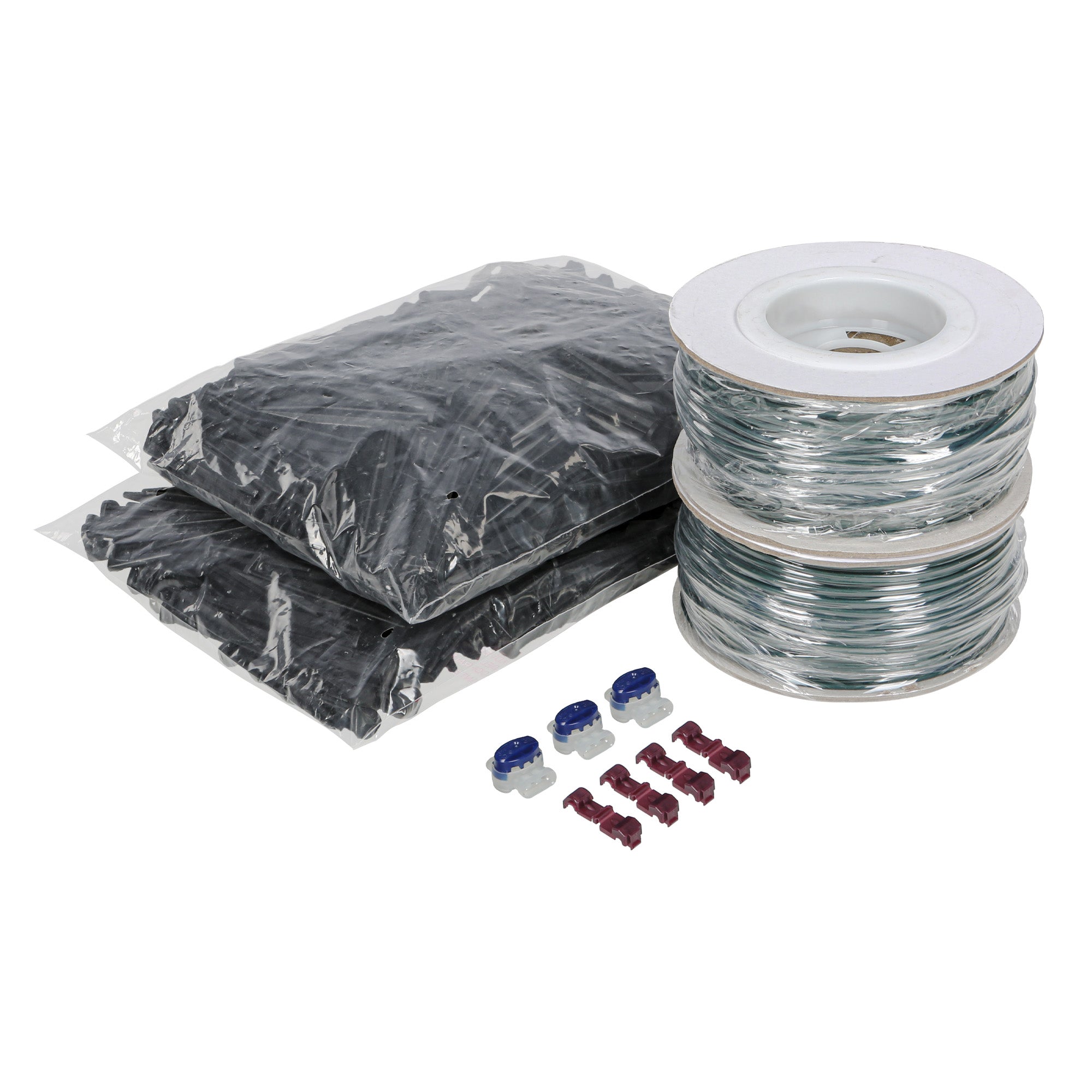 Optimow® 100m Small Installation Kit - Professional DIY Tool Set for Home & Office Wiring Projects | Easy Cable Management Solution for Network, Security & Audio Systems