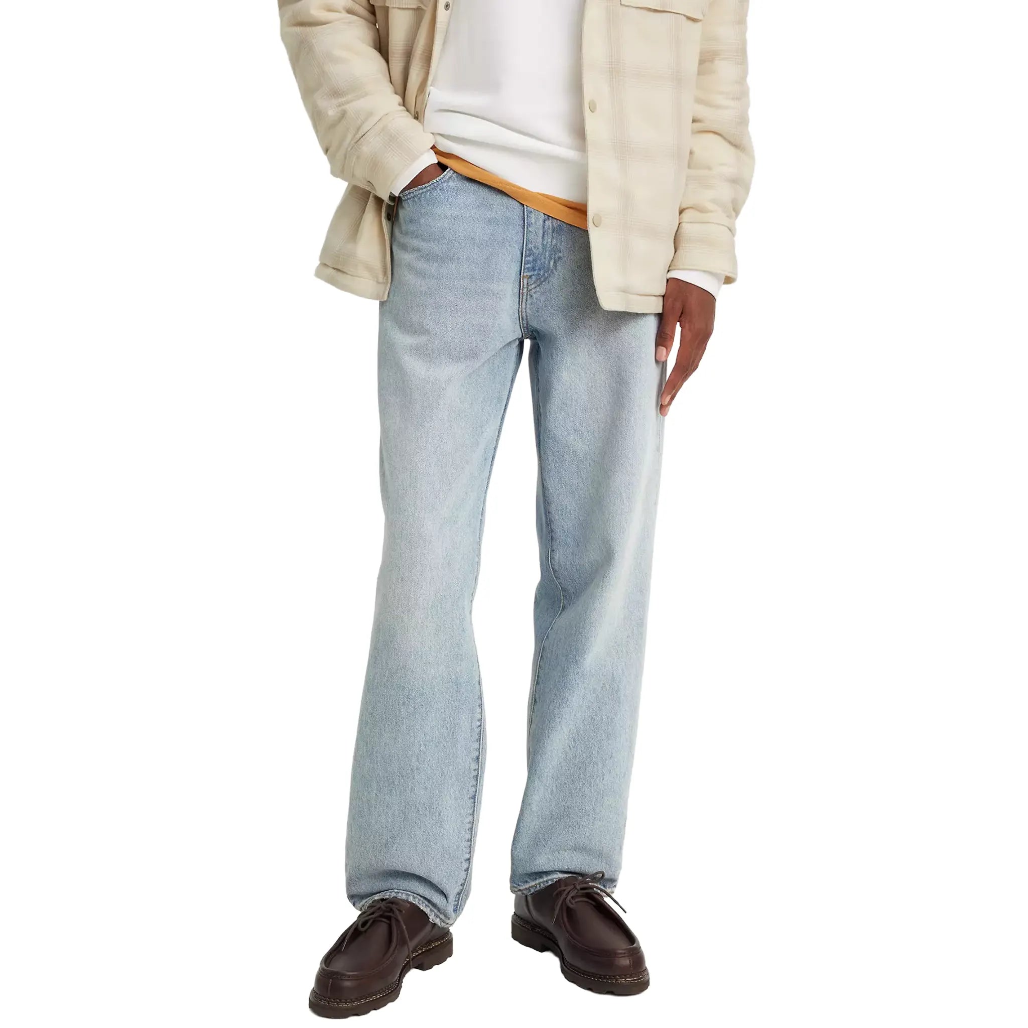 Levi's Men's Loose Fit Straight Leg Blue Jeans - Comfortable Casual Denim Pants for Everyday Wear & Street Style