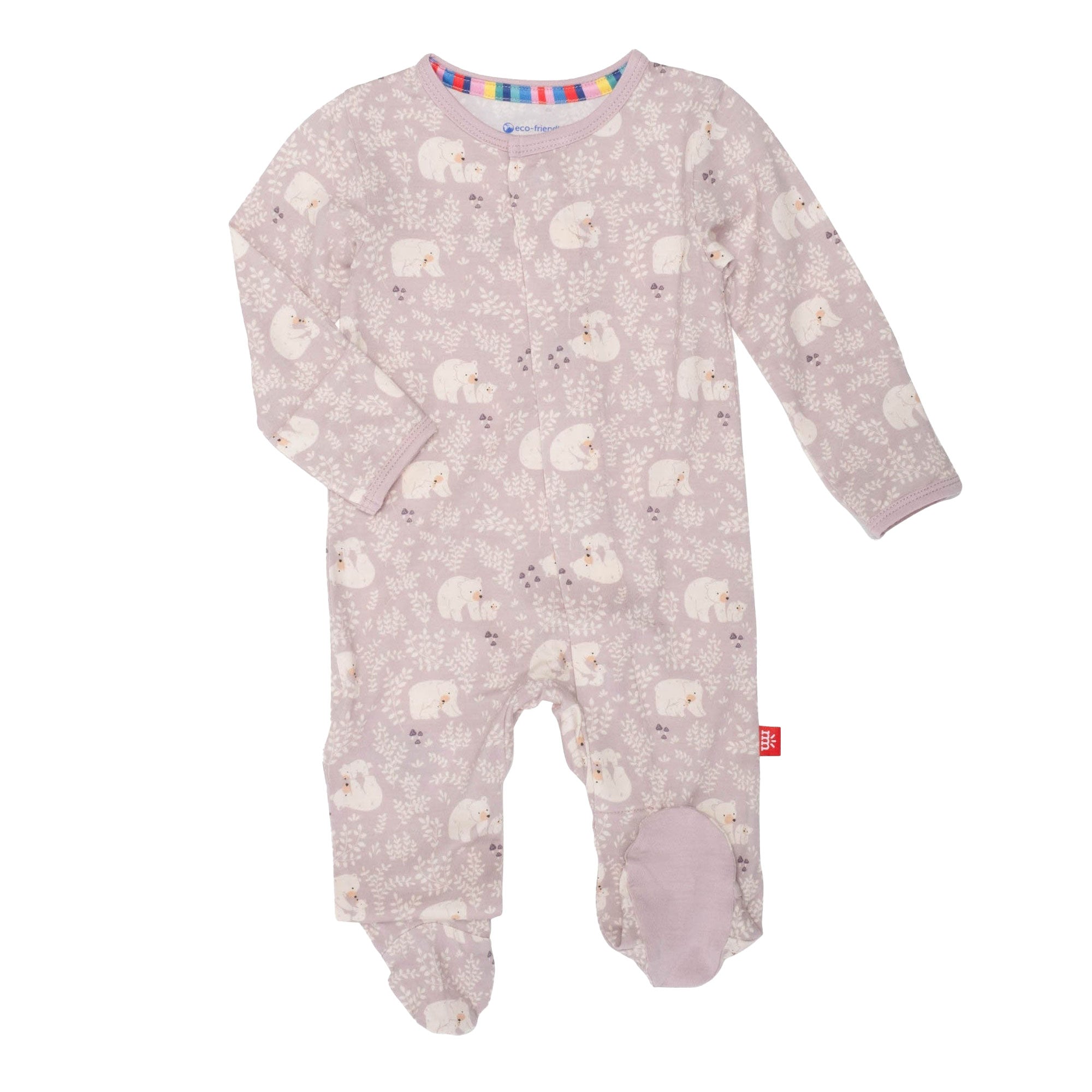 Soft Modal Magnetic Footie Cuddle Cub - Cozy Baby Socks with Secure Magnetic Closure for Newborns & Infants - Perfect for Naptime, Playtime & Keeping Tiny Feet Warm