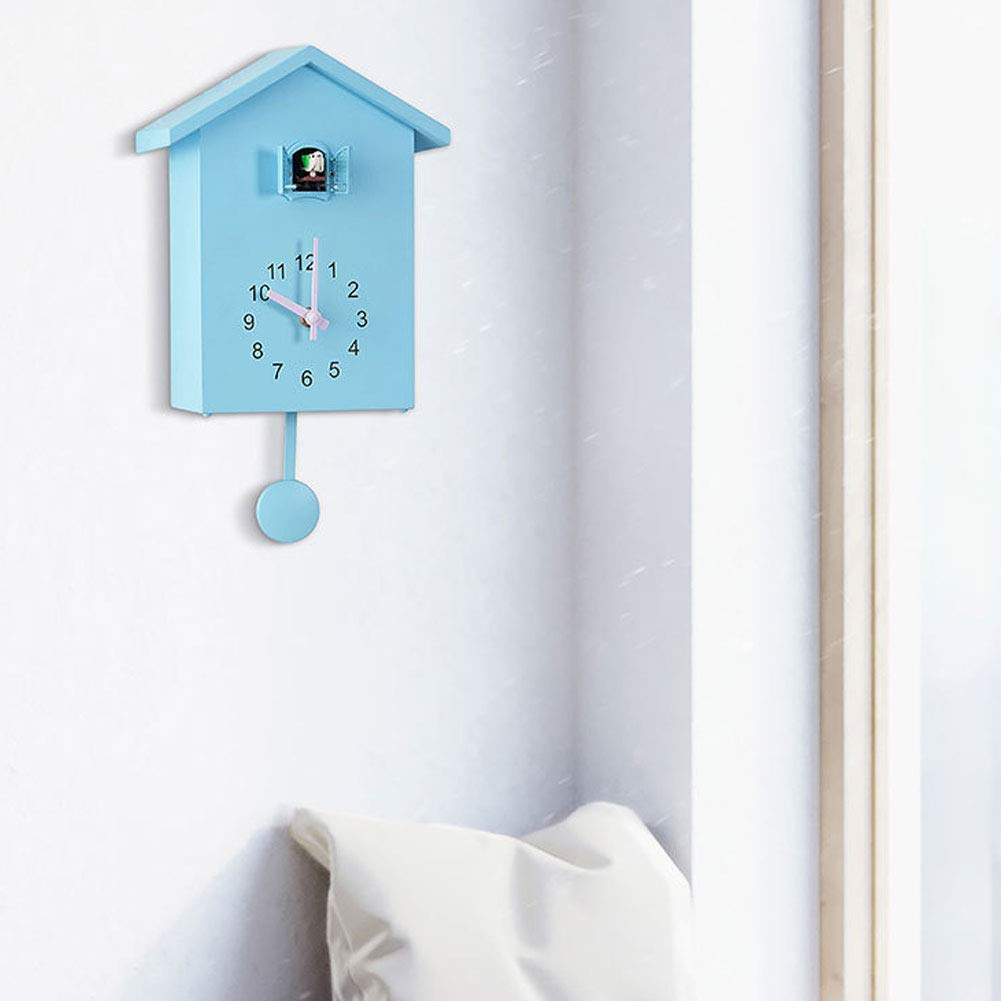 Silent Wall Clock with Smart Control - Elegant Bird Design for Living Room & Home Decor | Perfect for Bedroom, Office & Kitchen
