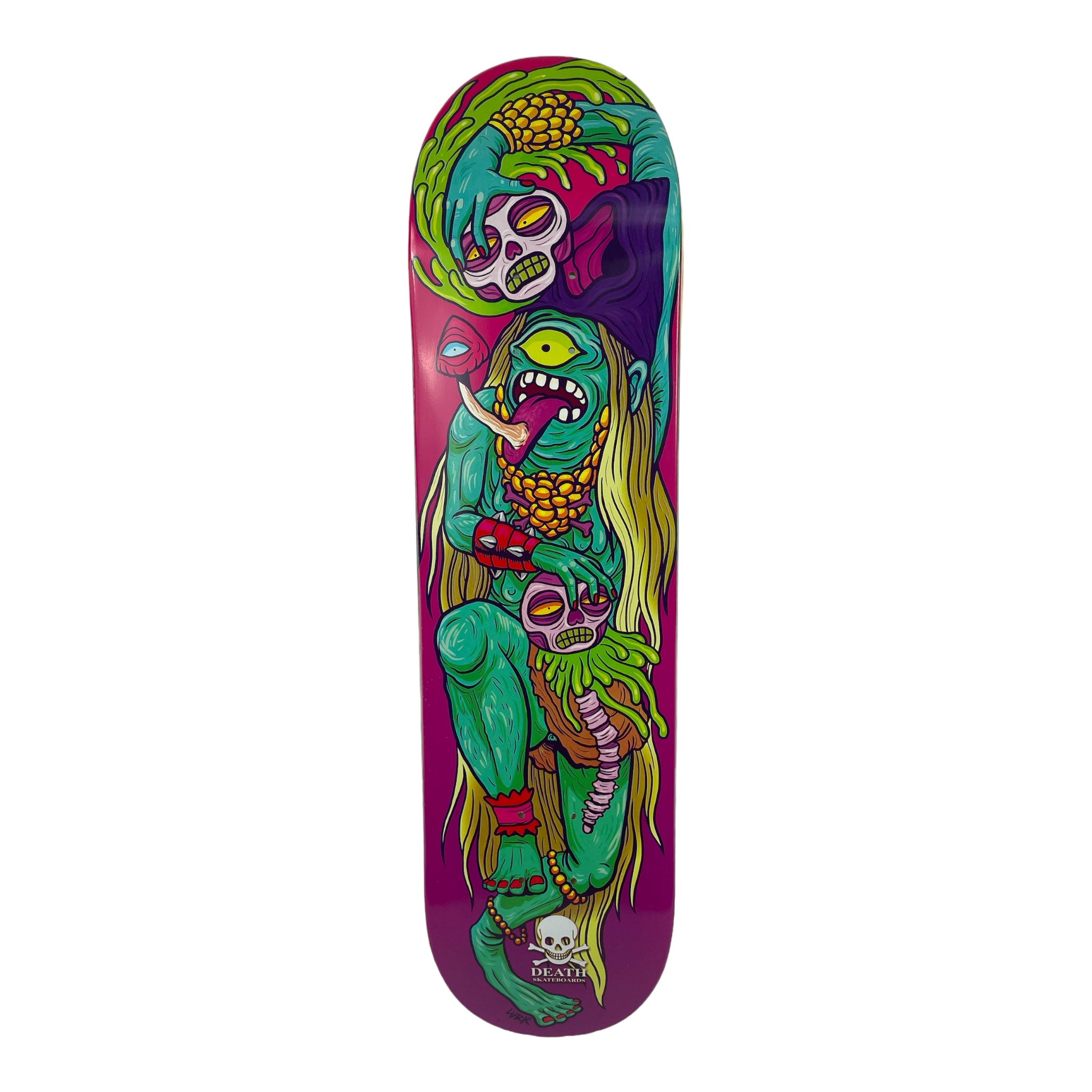 Death Skateboards LURK II Pro Deck - Premium Skateboard Deck for Street & Park Skating - Choose Your Size (7.5