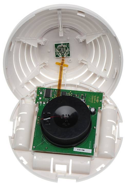 JA 110ST BUS Combined Smoke and Heat Detector - Dual Sensor Alarm for Home & Office Safety Protection