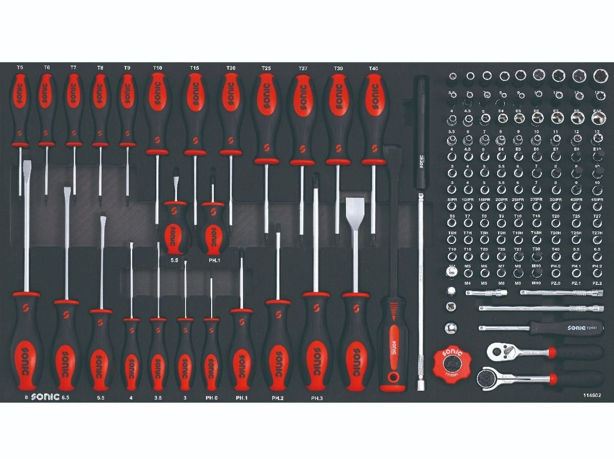 146-Piece Sonic Foam System 1/4