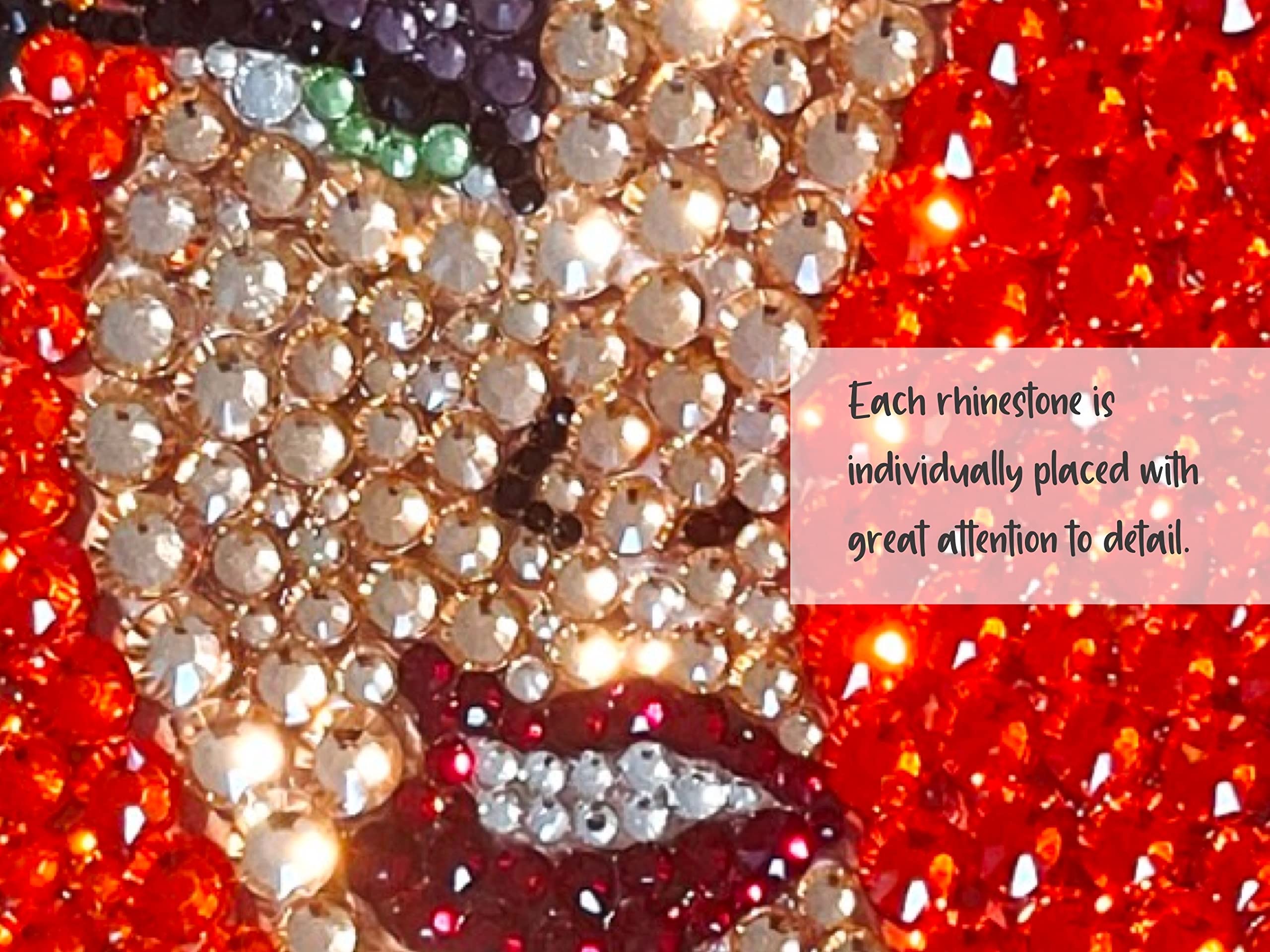 Jessica Rabbit Rhinestone Glitter Phone Case for Samsung Galaxy S21 FE - Trendy Protective Cover for Women, Girls | Perfect Gift for Birthday, Christmas & Daily Use