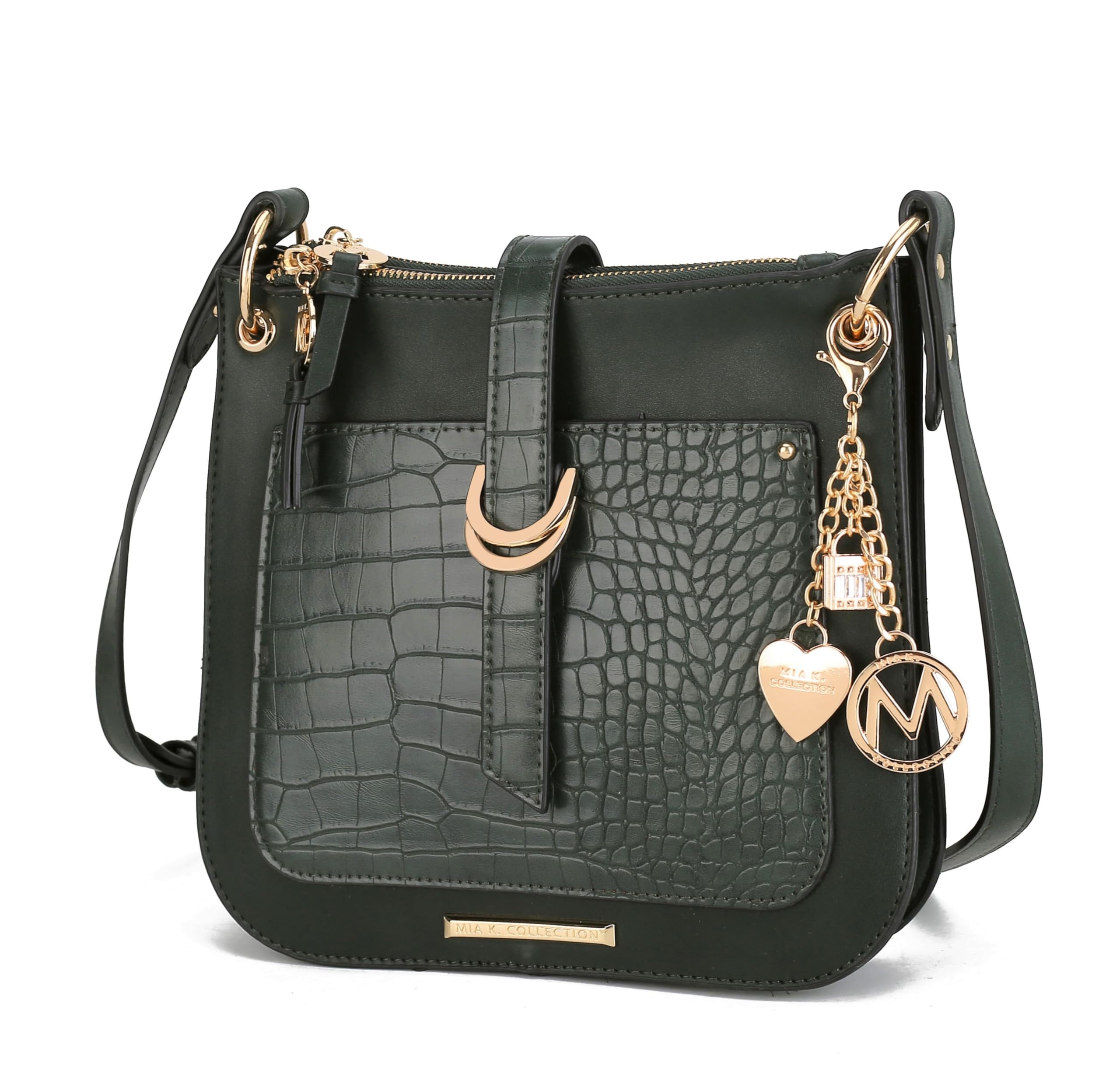 MKF Collection Women's Vegan Leather Crossbody Bag - Small Shoulder Purse Handbag by Mia K | Perfect for Work, Travel & Everyday Use
