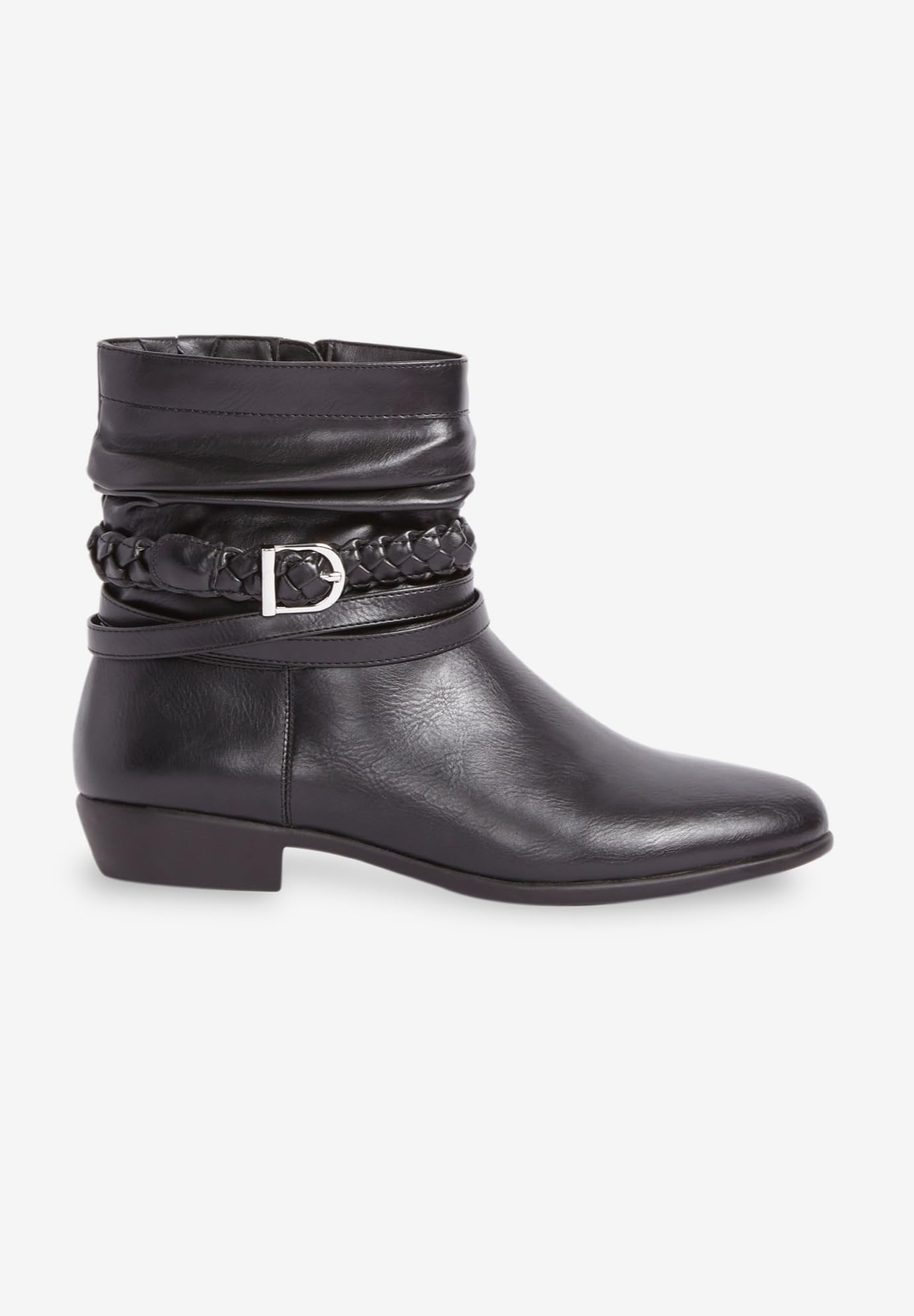 Comfortview Women's Wide Width The Mickey Bootie - Slip Resistant Winter Boots for Cold Weather, Snow & Outdoor Activities