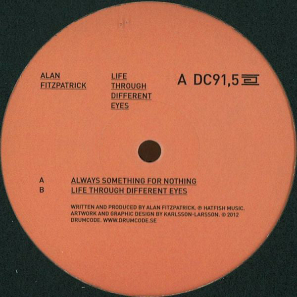 Alan Fitzpatrick – Life Through Different Eyes EP | Drumcode DC91.5 | Techno & Electronic Music Vinyl | Perfect for DJ Sets & Club Nights