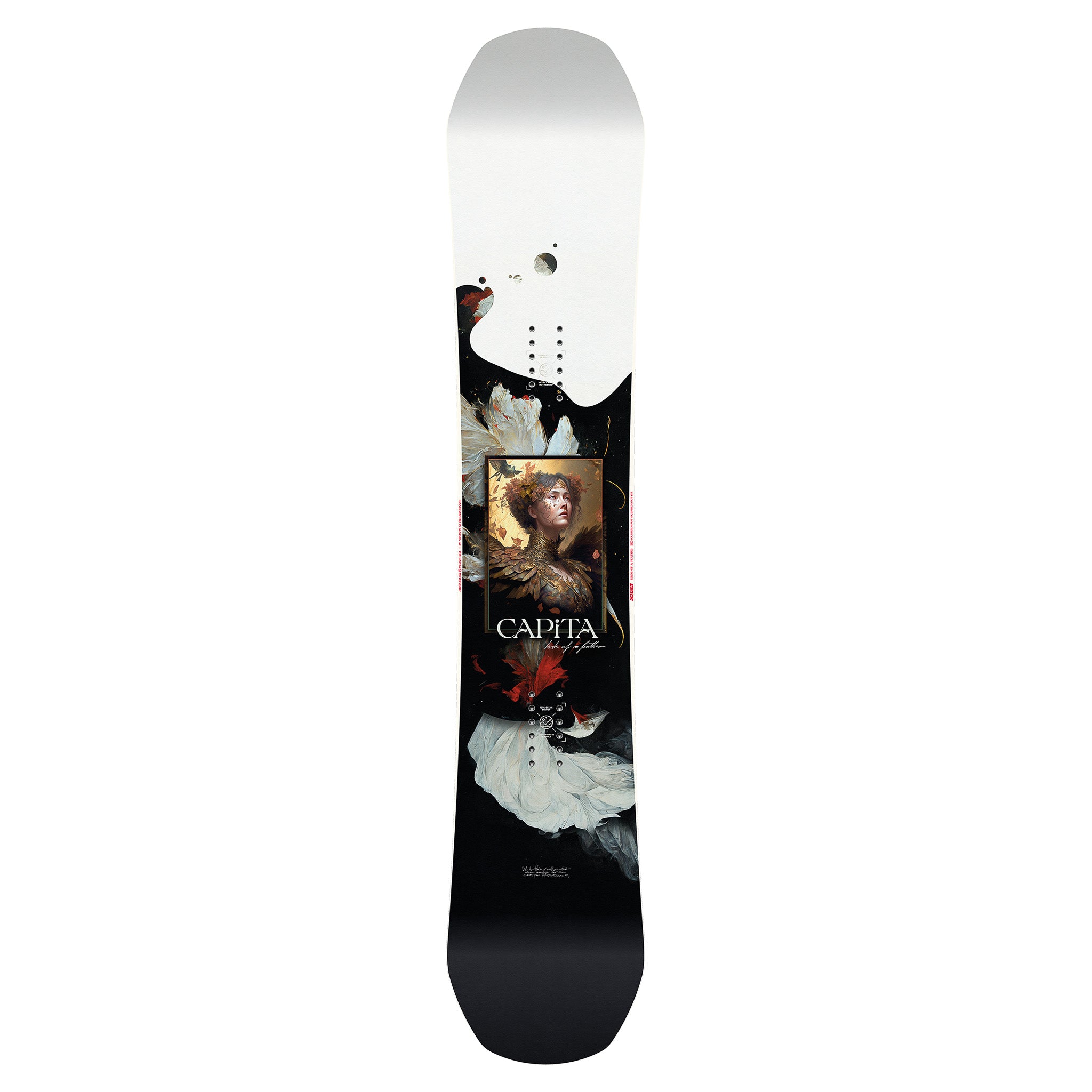 CAPiTA Women's Birds of a Feather Snowboard 2025 - All-Mountain Freestyle Snowboard for Women | Perfect for Park, Powder & Groomed Runs