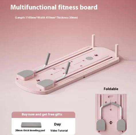 All in One Home Fitness Board - Versatile Workout Equipment for Core Strength, Balance & Full Body Training | Perfect for Home Gym, Yoga, Pilates & Rehabilitation Exercises