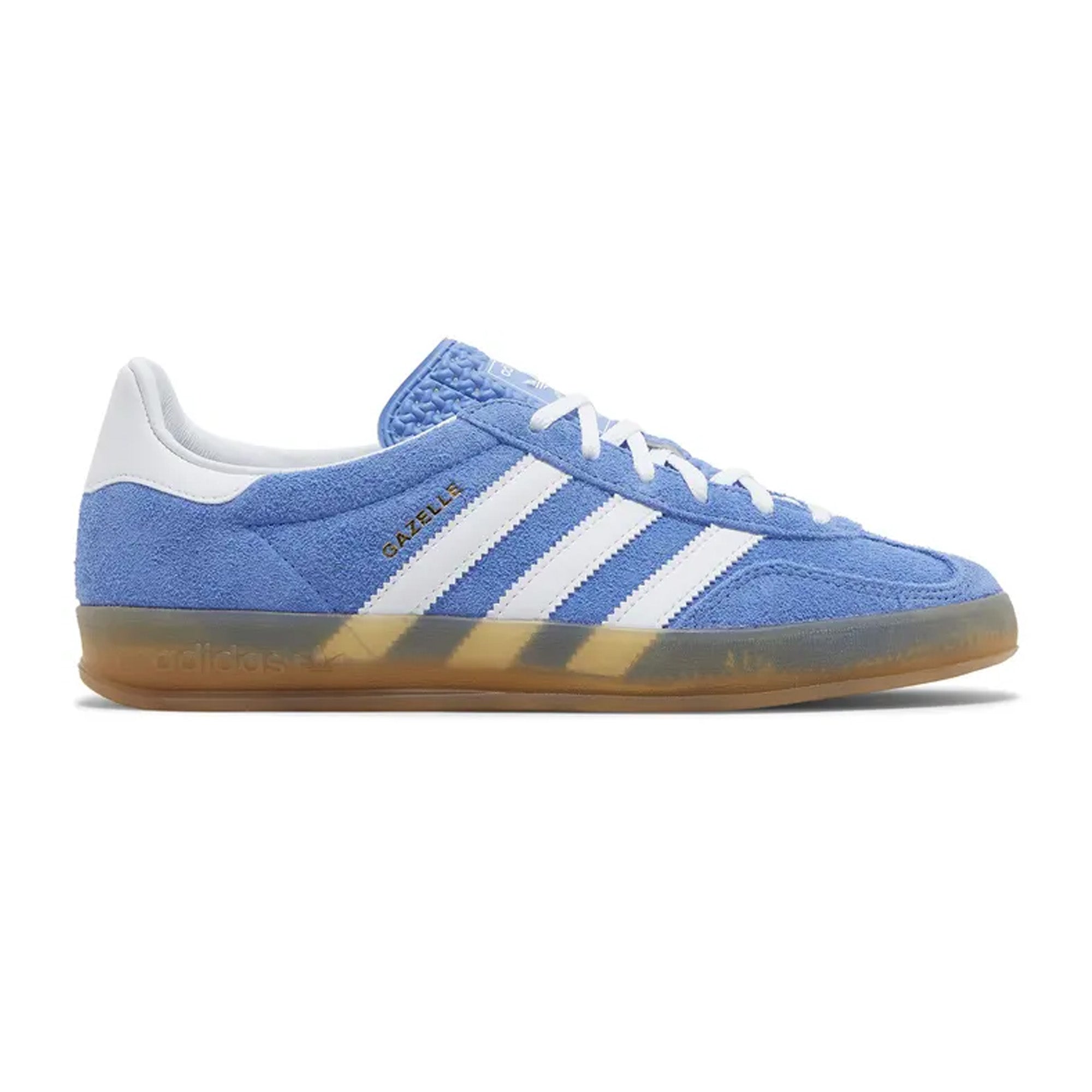 Adidas Gazelle Indoor 'Blue Fusion Gum' Women's Sneakers (2022) - Comfortable Casual Shoes for Running, Gym & Everyday Wear