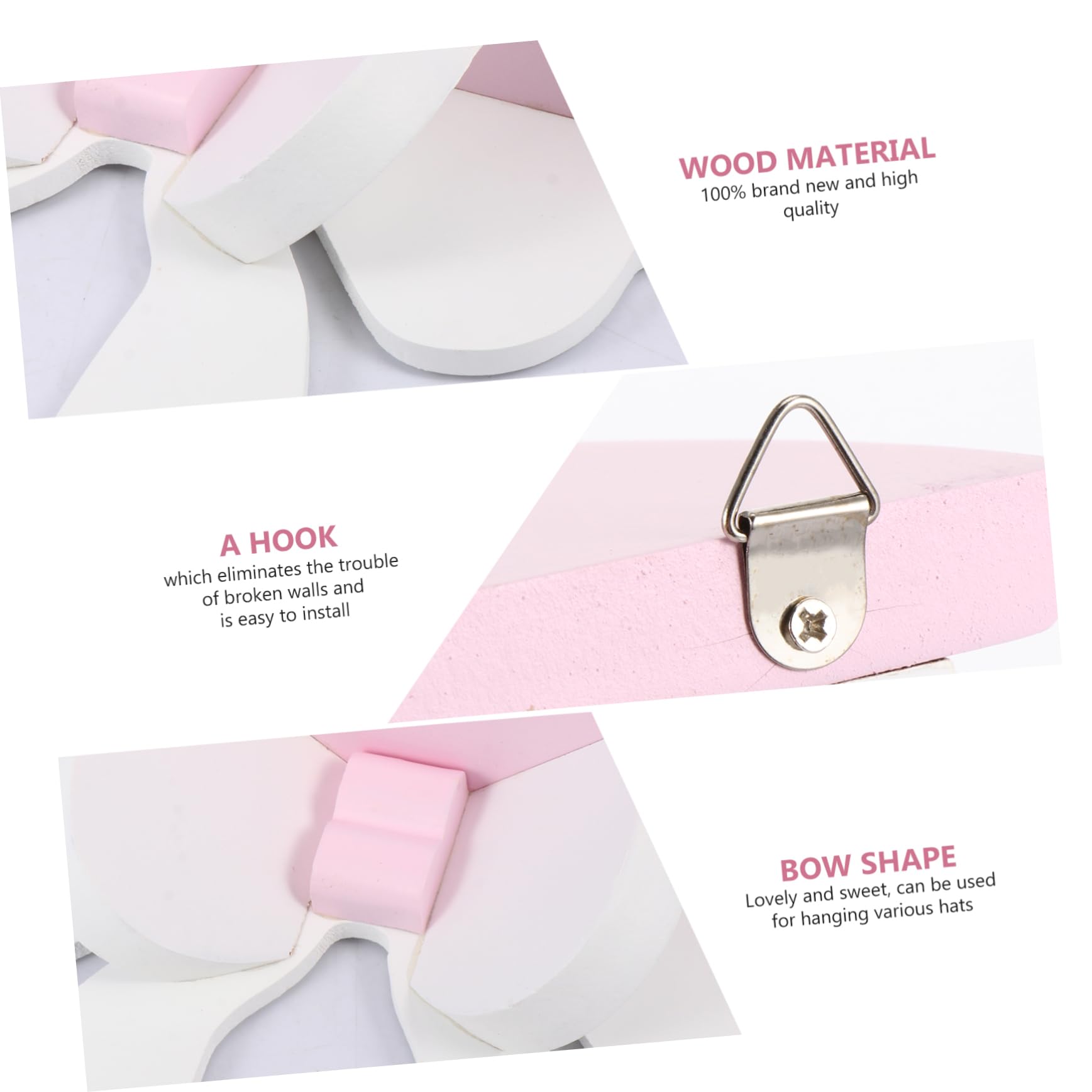 1pc Bow Tie Hanging Shelf - Wall Mounted Storage Rack for Home Organization, Room Decor & Space Saving - Perfect for Bedroom, Bathroom, Kitchen & Living Room Storage Solutions
