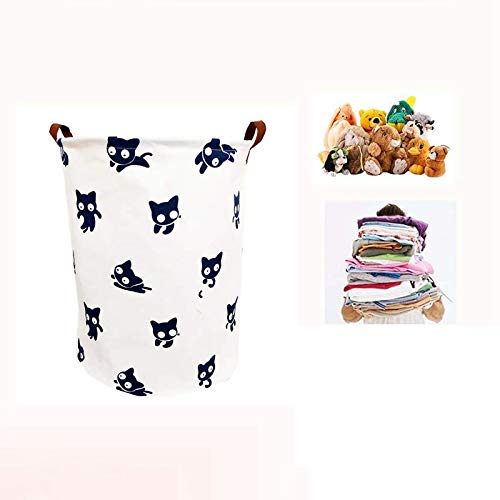 Large Waterproof Foldable Laundry Basket Hamper - Extra Capacity Clothes Storage Organizer for Laundry Room, Bedroom, Dorm | Perfect for Clothes, Toys & Household Organization