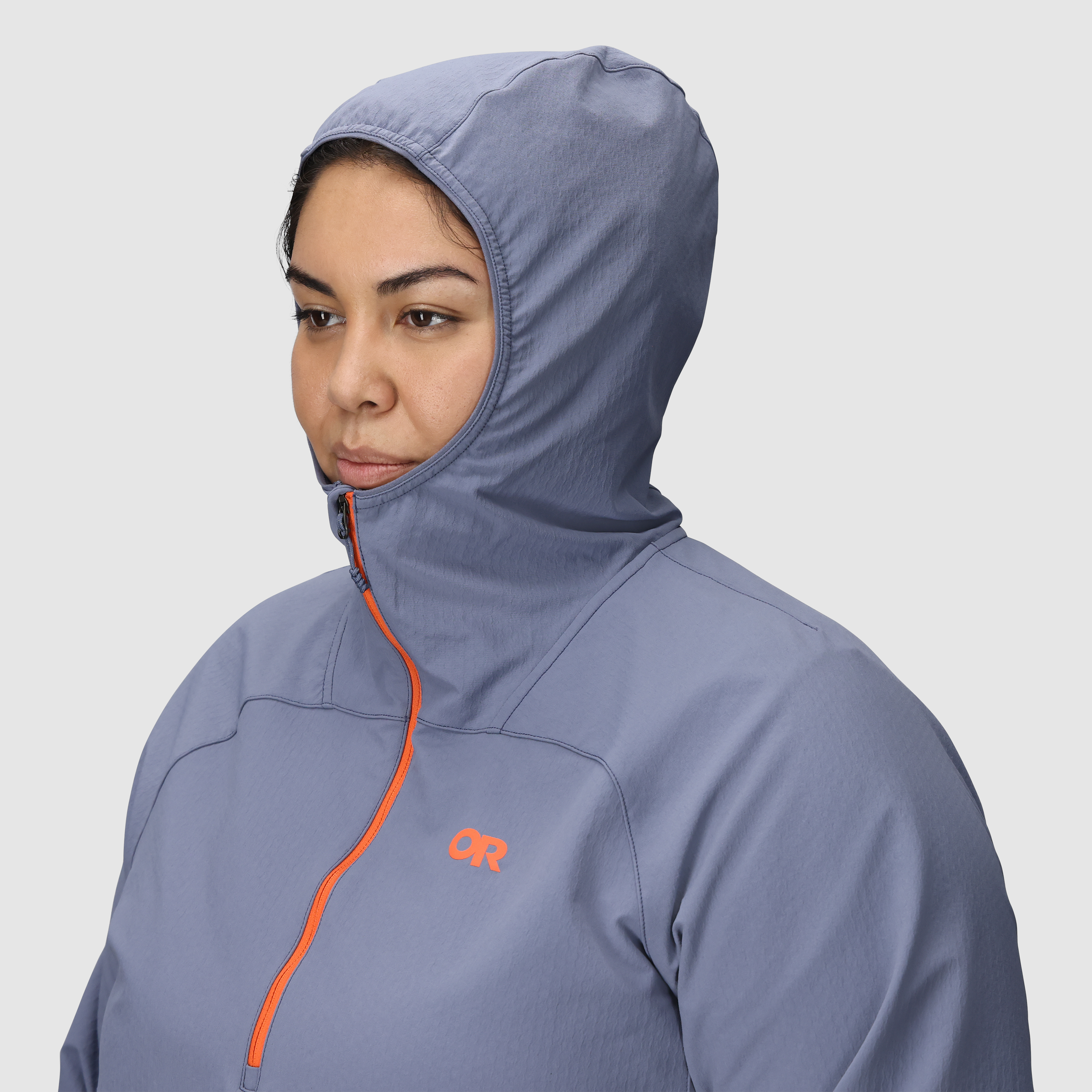 Women's Freewheel Mountain Bike Half Zip Hoodie - Lightweight & Breathable Cycling Jacket for Outdoor Adventures & Commuting