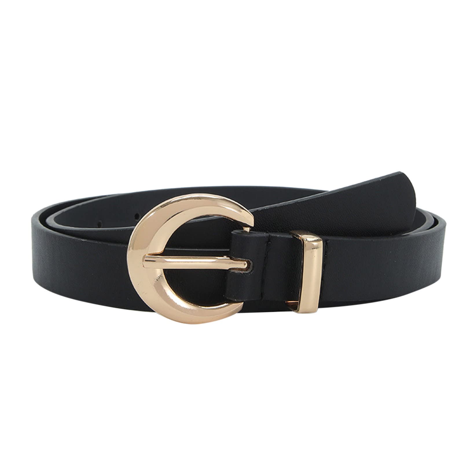 Stylish Women's Faux Leather Waist Belt for Jeans & Pants | Adjustable Fashion Accessory for Ladies & Men | Perfect for Casual Outfits, Office Wear & Date Nights