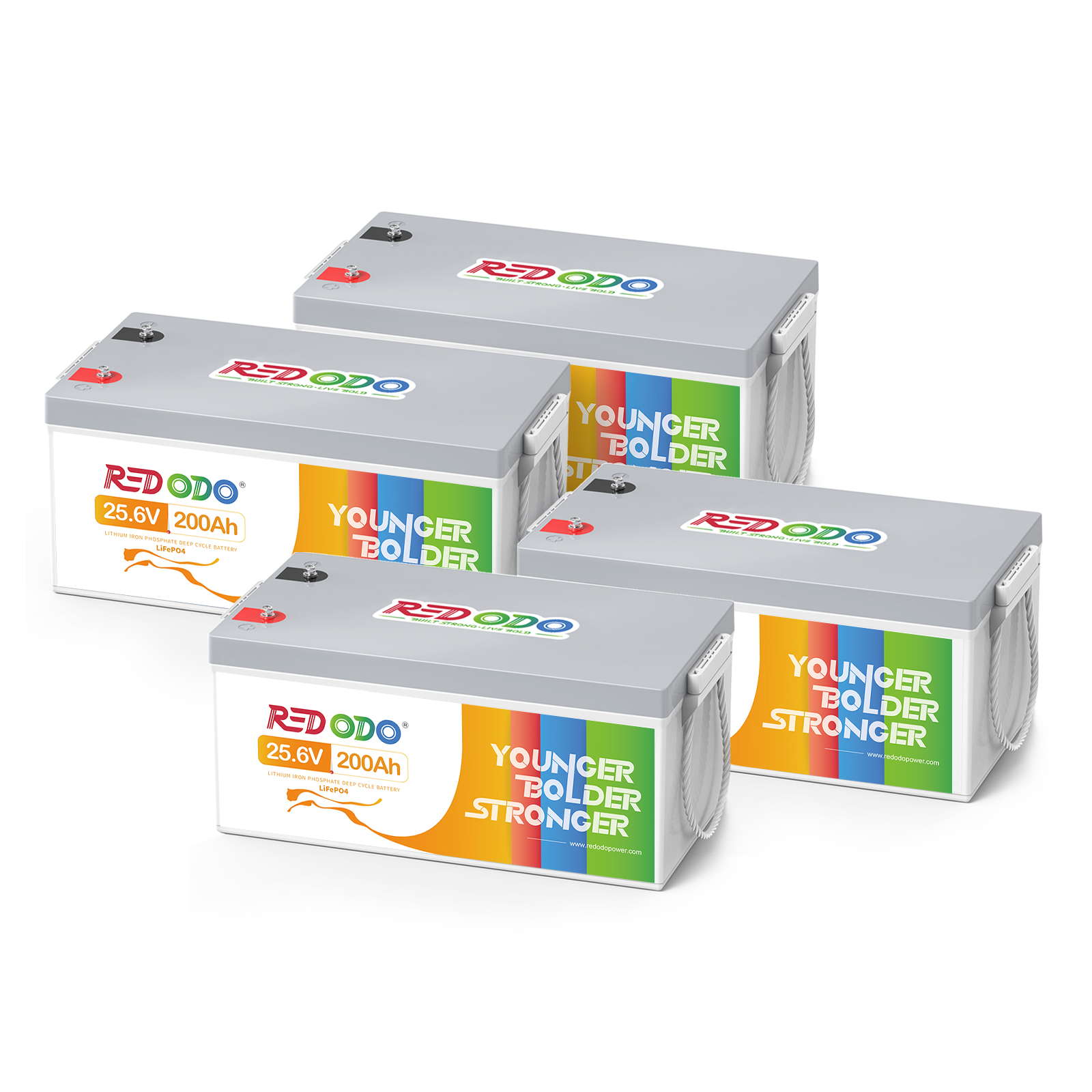 Like New Redodo 24V 200Ah LiFePO4 Deep Cycle Battery | 5.12kWh & 5.12kW Power | Perfect for Solar Energy Storage, RV, Marine & Off-Grid Applications