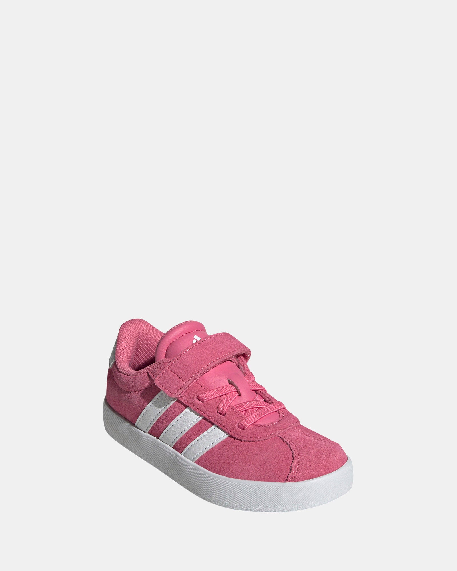 VL Court 3.0 Self-Fastening Pre-School Sneakers for Girls - Pink Fusion/White | Lightweight Comfort Shoes for Toddlers, Daycare & Playtime