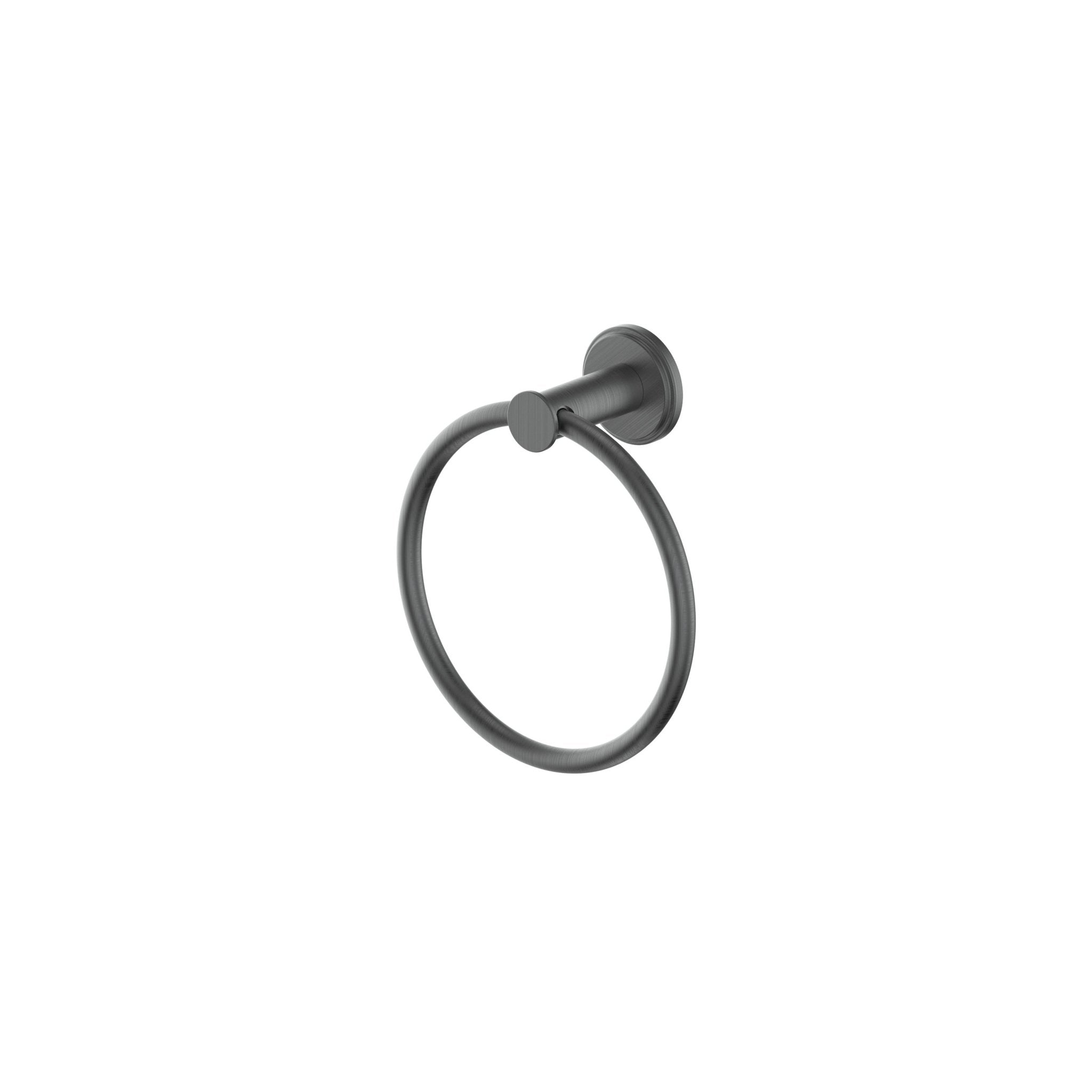 ZLINE El Dorado Gun Metal Towel Ring - Premium Bathroom Accessory for Modern & Luxury Homes (ELD TRNG GM) - Perfect for Bathrooms, Spas & Guest Suites