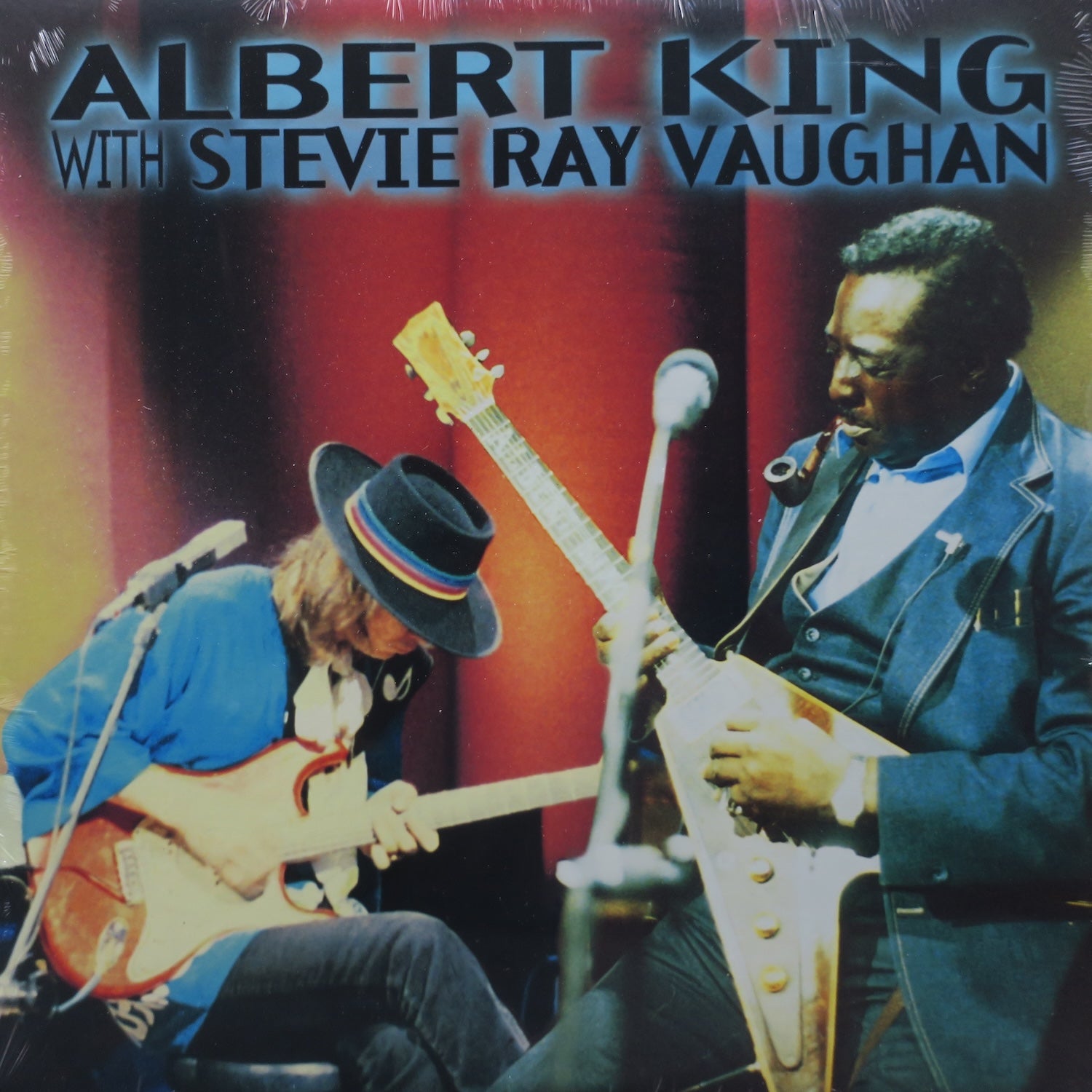 ALBERT KING & STEVIE RAY VAUGHAN 'In Session' Vinyl LP Record - Classic Blues Music Album for Collectors & Audiophiles - Perfect for Home Listening & Music Enthusiasts