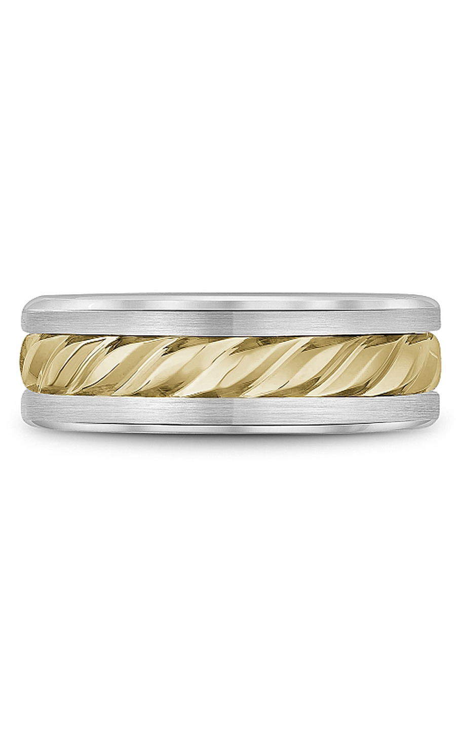 Bleu Royale Men's Wedding Band RYL 060YW75 - 14K Yellow Gold Classic Ring for Grooms & Engagement - Perfect for Weddings, Anniversaries & Special Occasions