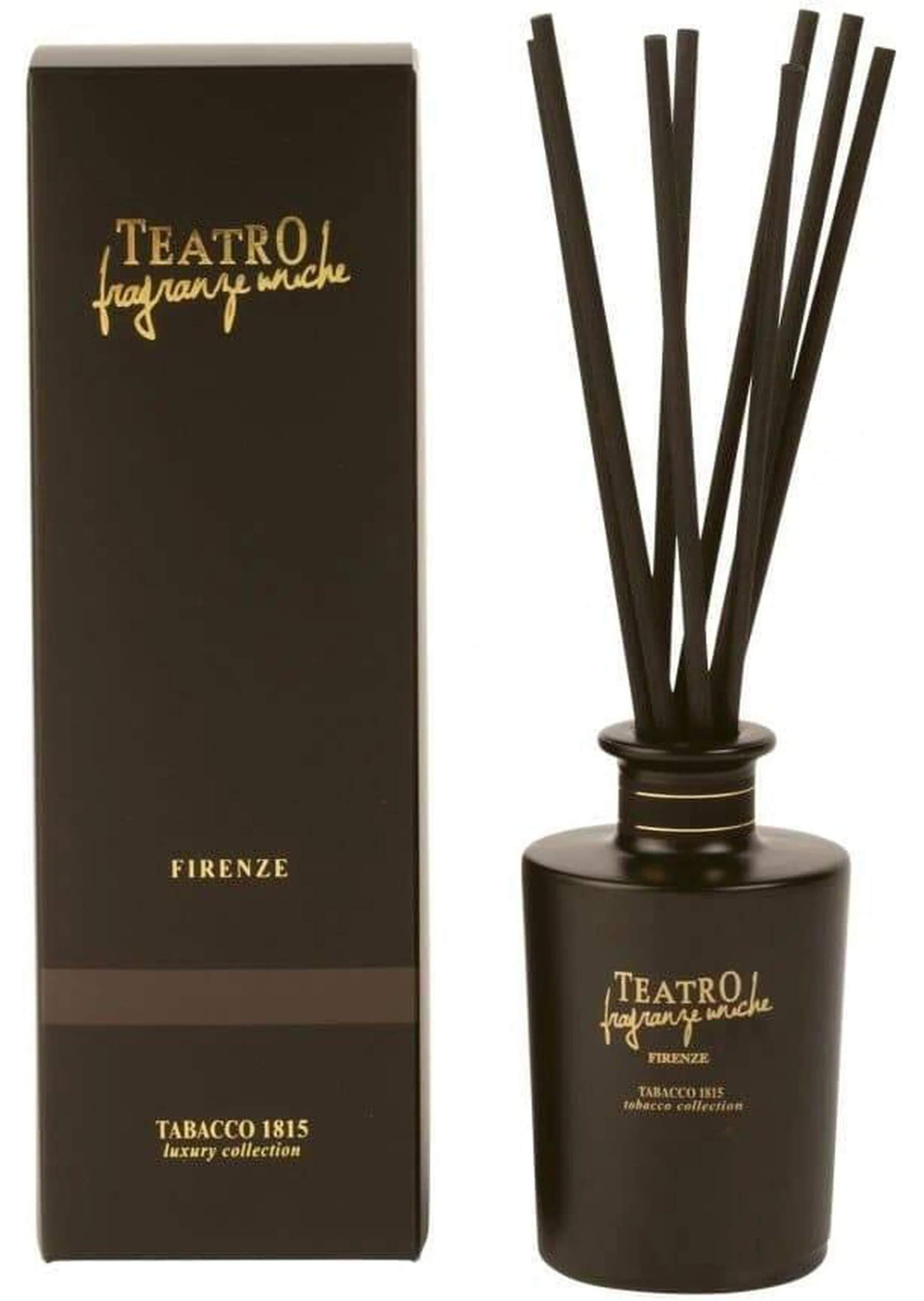 Premium Tobacco 1815 Home Fragrance Oil with Reed Diffuser Sticks - 100ml Luxury Scented Oil for Living Room, Bedroom & Office Aromatherapy
