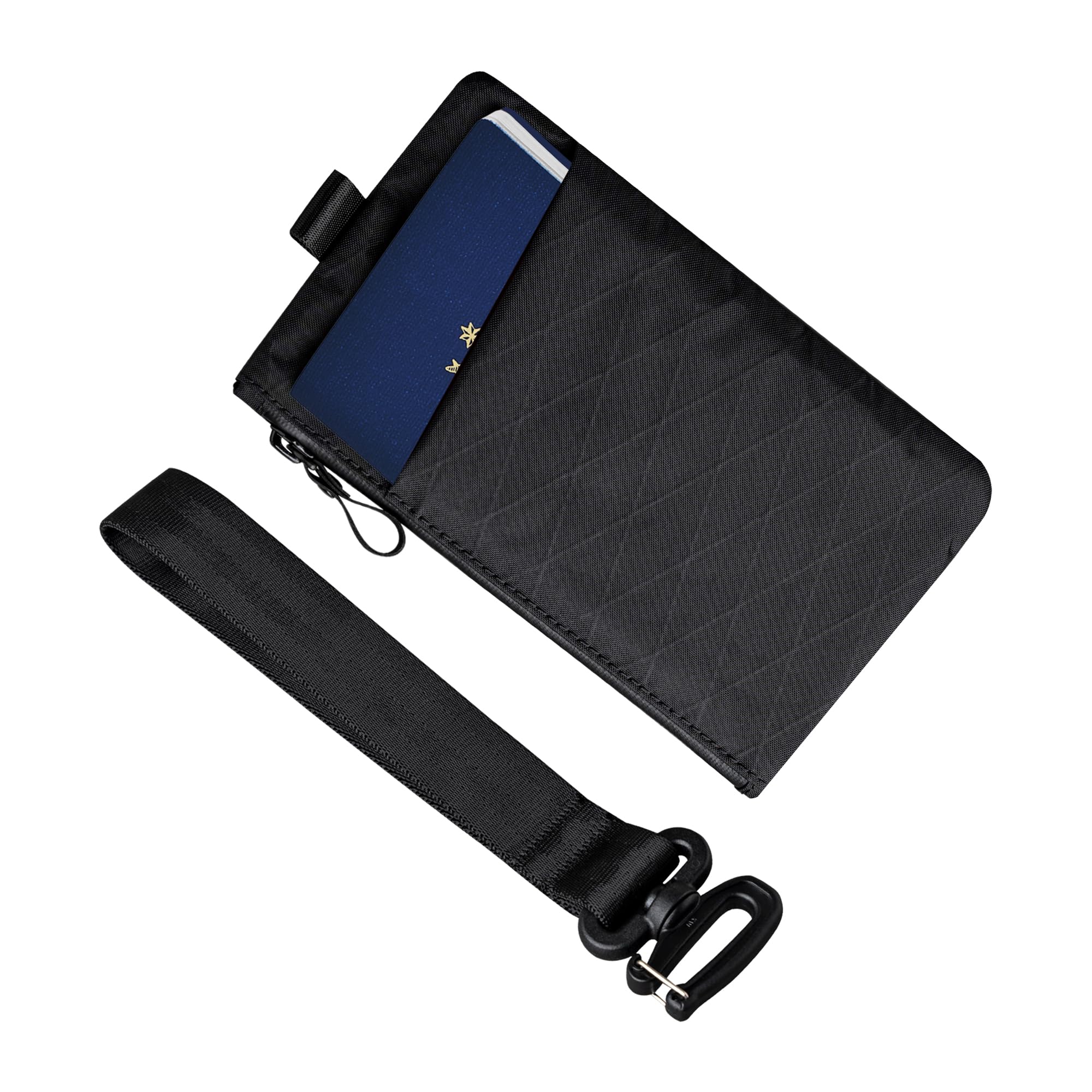 ALPAKA Zip Clutch X-Pac VX21 - RFID Blocking Weatherproof Zipper Wallet & EDC Organizer - 3 External Slots & 3 Inner Pockets for Cards & Essentials - Perfect for Travel, Commuting & Everyday Carry (EDC)