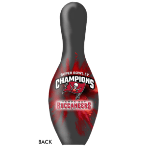 NFL Tampa Bay Buccaneers Super Bowl LV Champions Bowling Pin - Collectible Sports Memorabilia for Fans & Game Room Decor