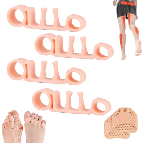 Bodyfeet Aligners Kit - Orthopedic Bunion Corrector & Toe Separators for Women (2 Pairs) - Relieve Foot Pain, Improve Posture & Alignment - Perfect for Yoga, Running & Everyday Comfort
